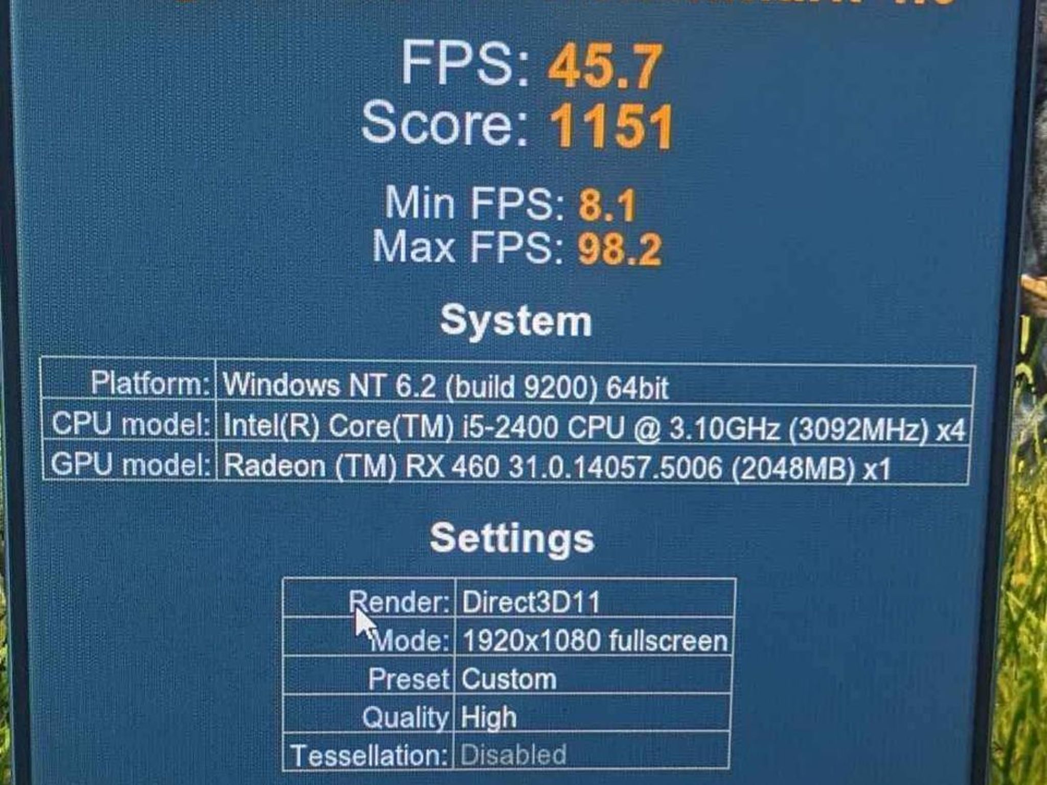 Gaming PC - i5, RX 460 2GB, 8GB RAM, SSD, Wifi, Win10