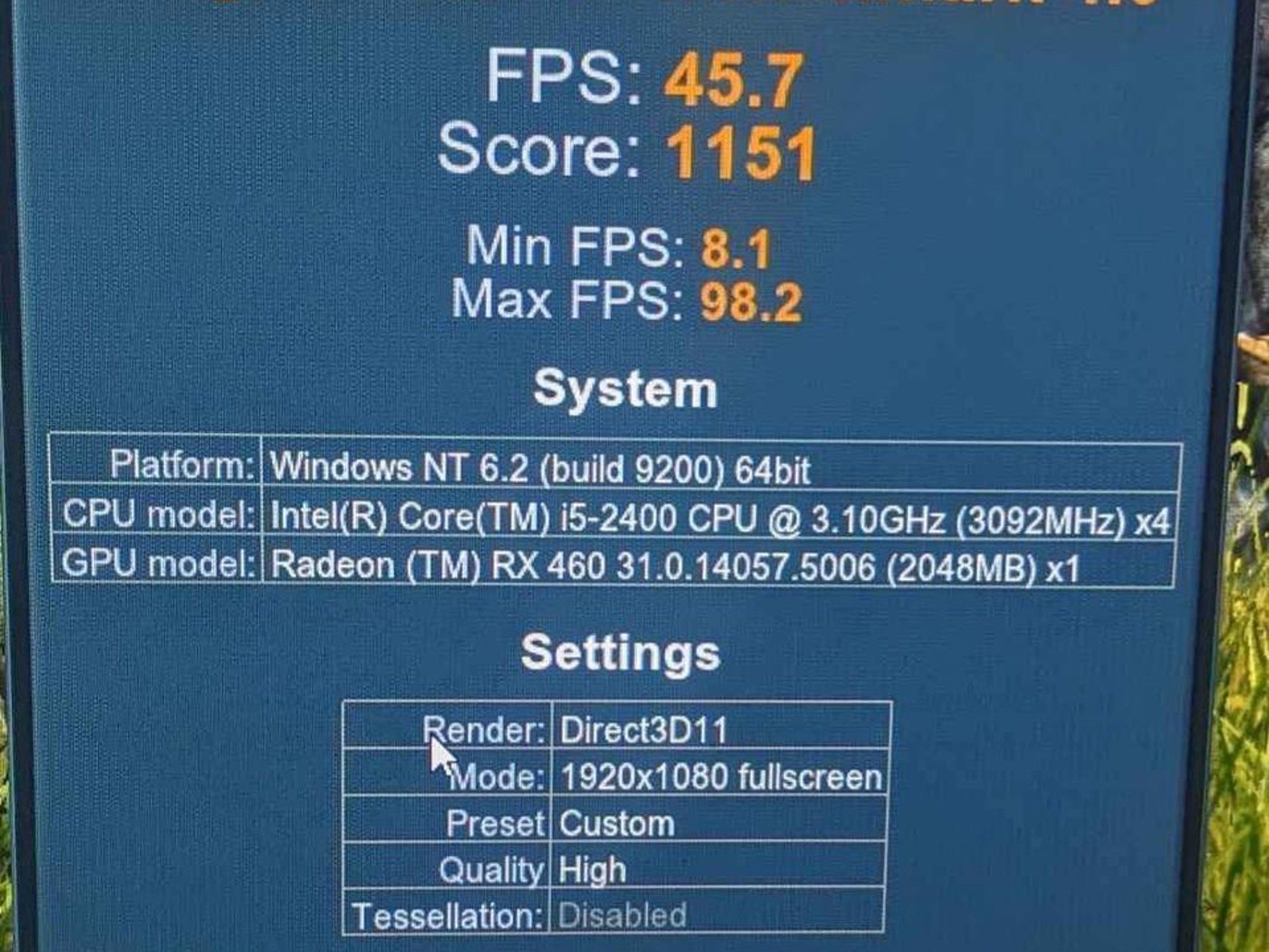 Gaming PC - i5, RX 460 2GB, 8GB RAM, SSD, Wifi, Win10