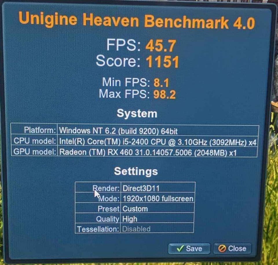 Gaming PC - i5, RX 460 2GB, 8GB RAM, SSD, Wifi, Win10