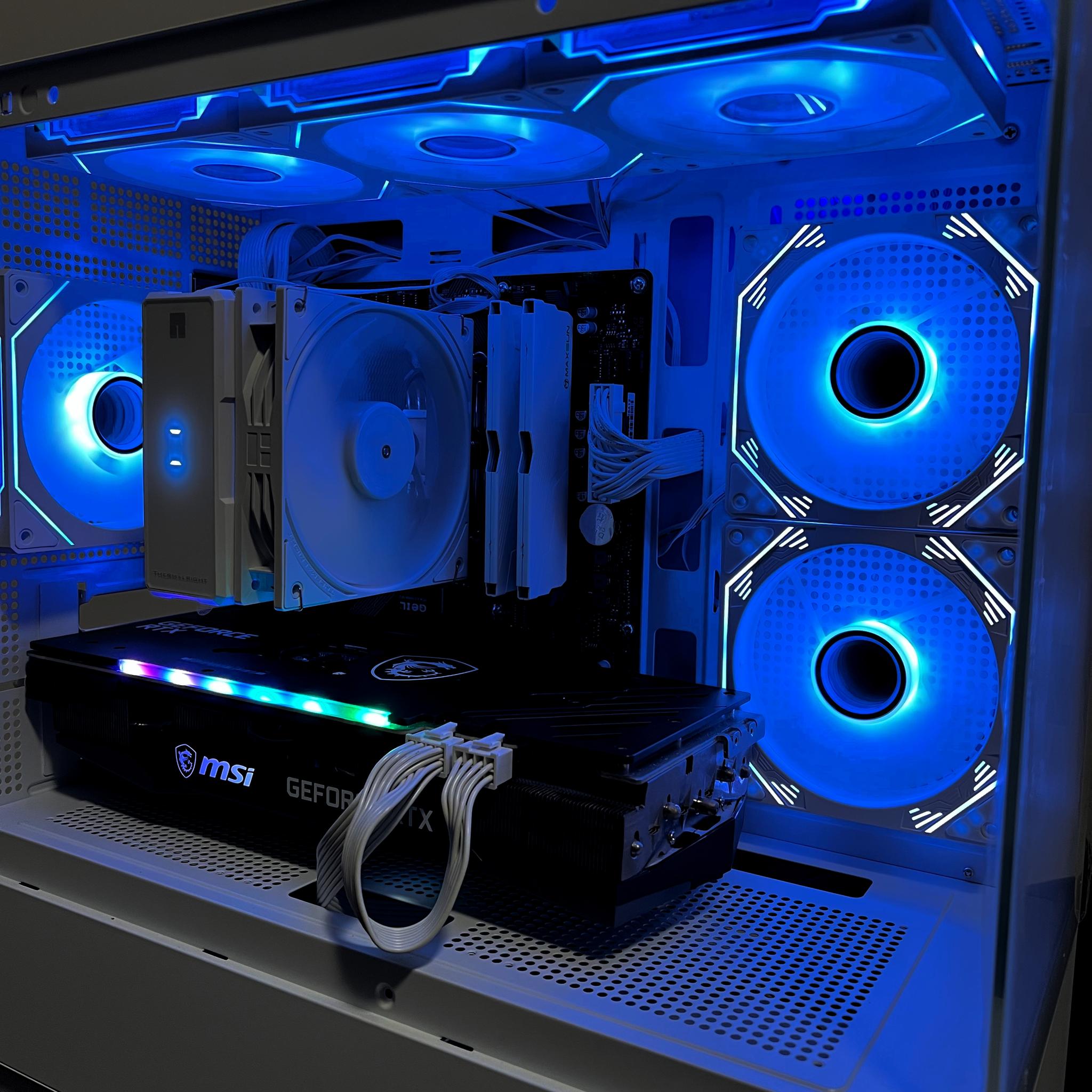 🔥SALE🔥 RTX 3070|R5-5600|1TB M.2|32GB RAM|ARGB Fans|WIFI||DepxTech Pre-Built PC