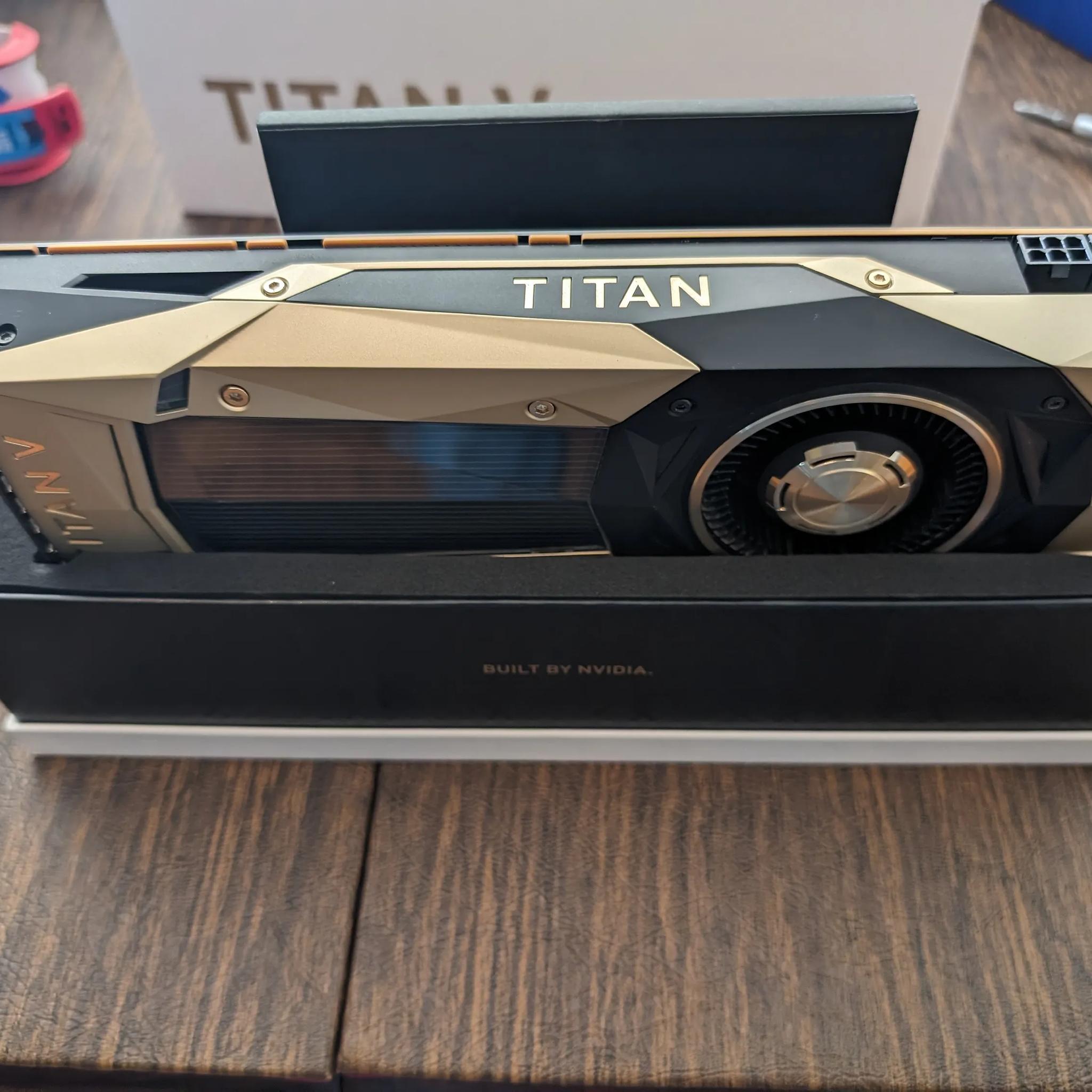 NVIDIA TITAN V Volta 12GB HBM2 GPU Video/Graphics Card