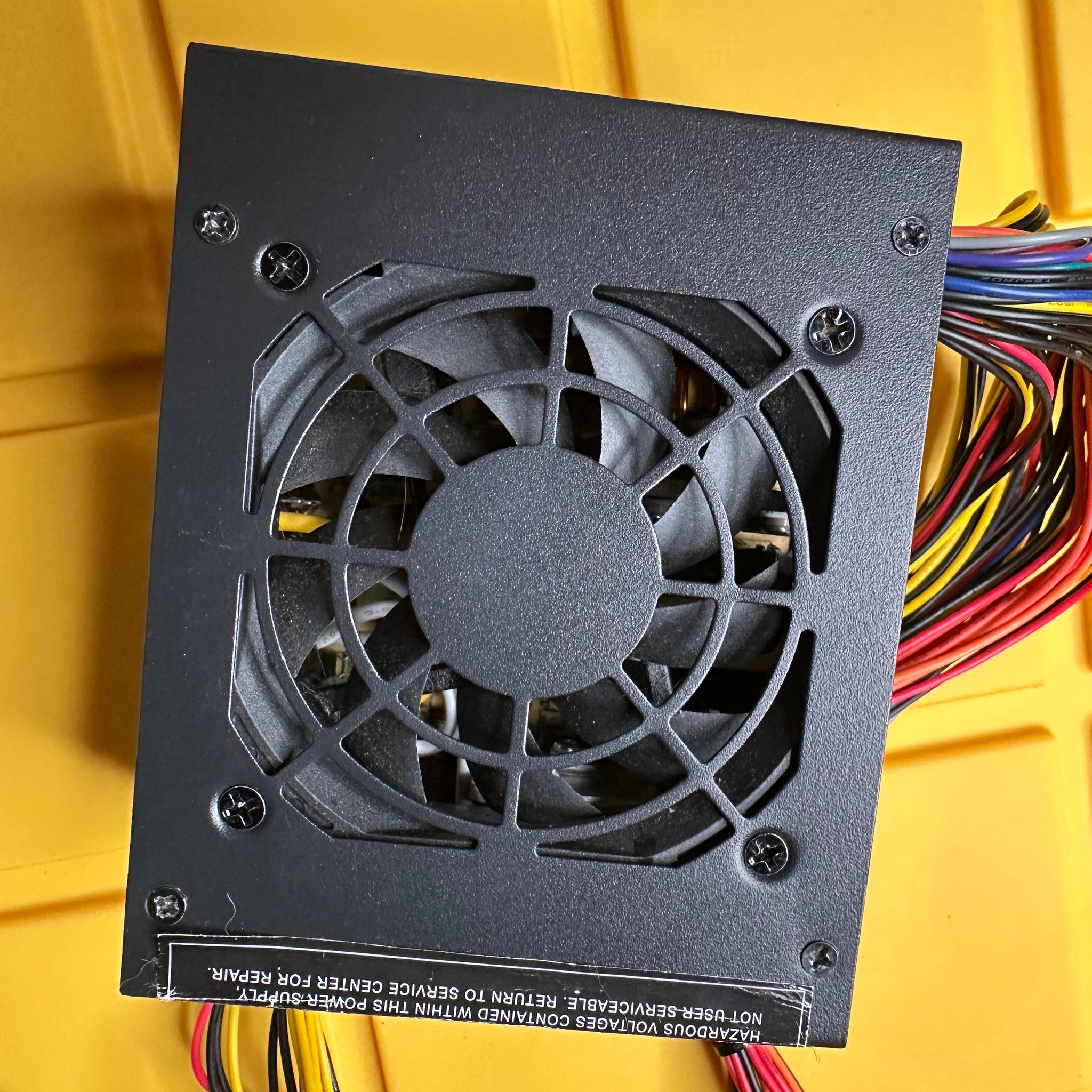 Power Star Black 650w-Max ATX Power Supply Dual Fan, 20+4pin, SATA & PCIe