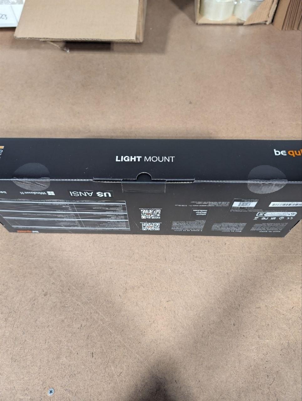 Be Quiet! Light Mount Silent Linear Mechanical Keyboard USB QWERTY
