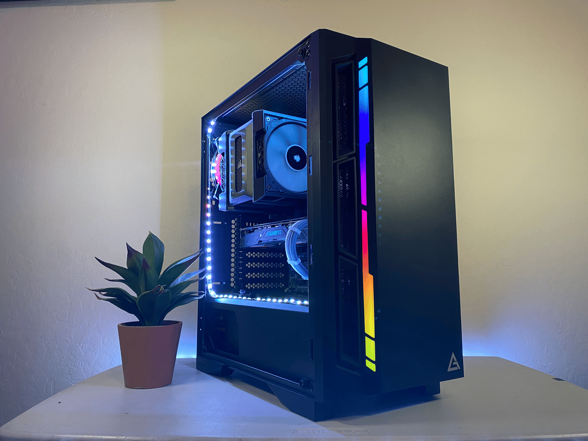 Custom Built Ryzen 7 Nvidia 1070 RGB Gaming PC Computer
