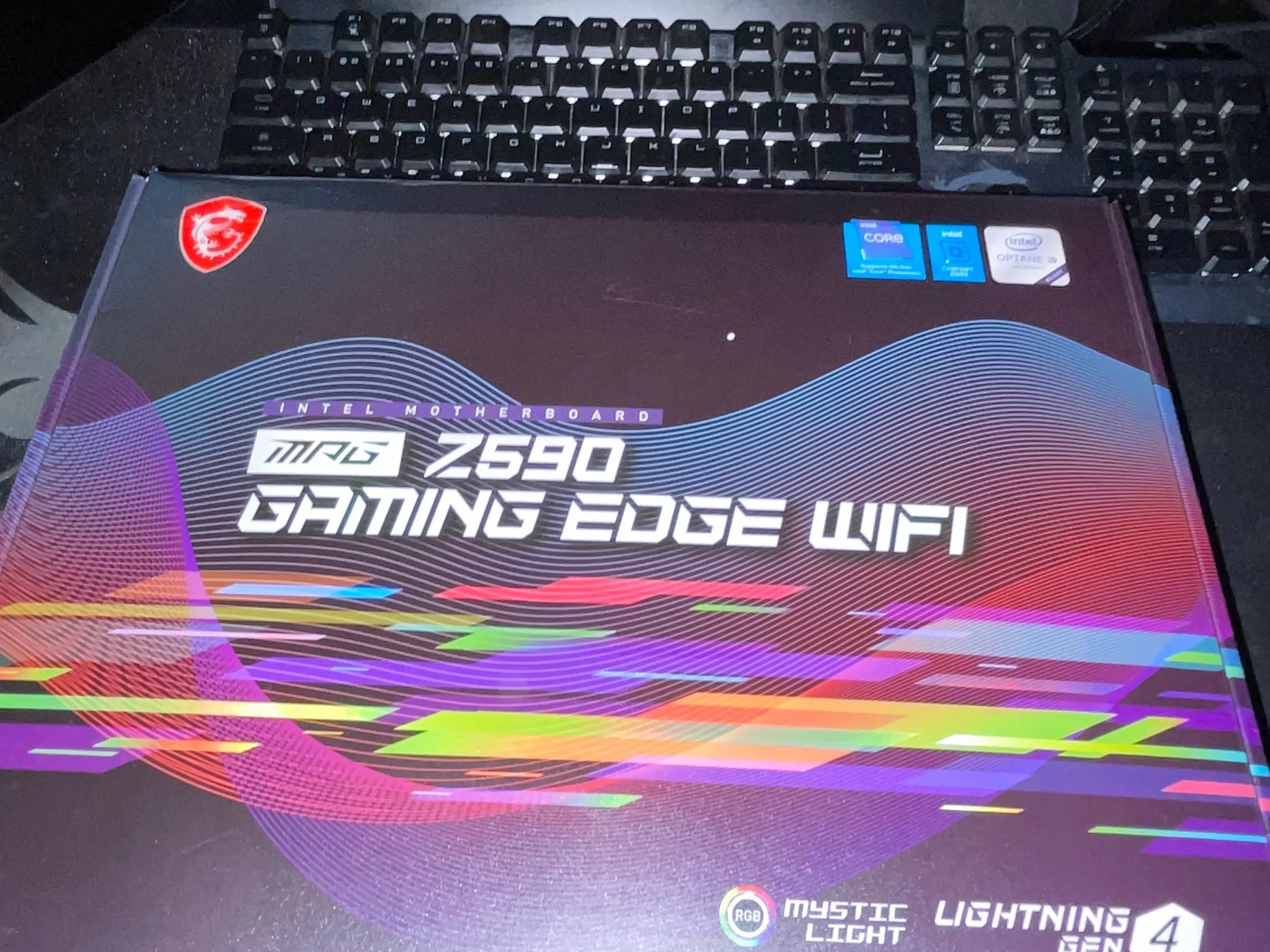 MSI gaming edge z590 wifi and Tridentz 3600mhz (2x8gb)16gb combo