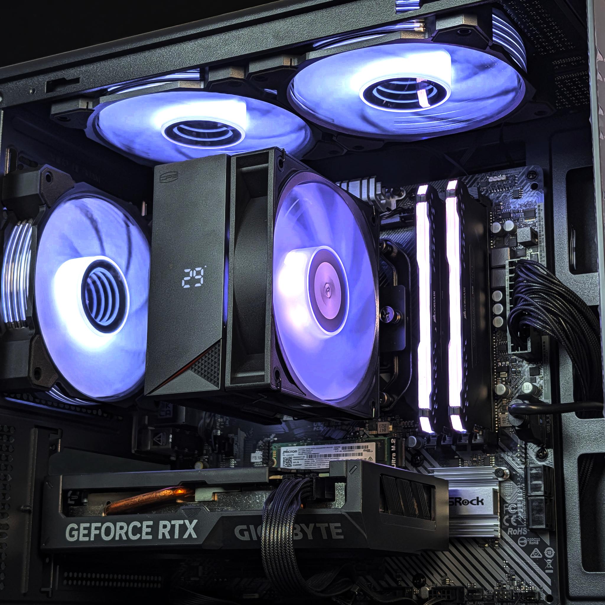 🤖 Ryzen 5 3600 + RTX 4060 | 16GB DDR4 | 1TB SSD | Gaming PC