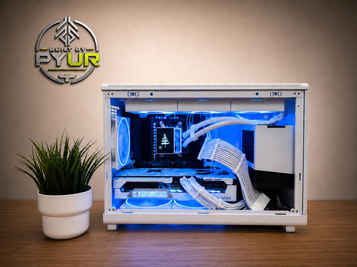 9850X3D + RX 9070 XT | 26L White Tarkov Meta PC | 32GB DDR5 | Built by PYUR