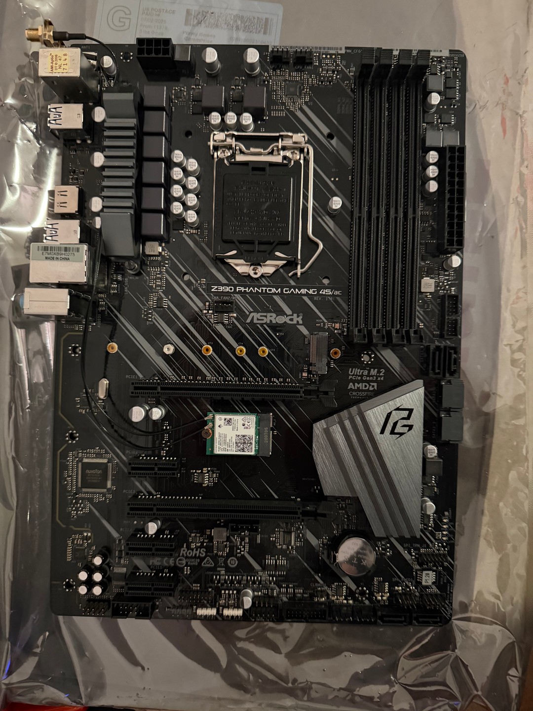 ASRock Z390 Phantom Gaming 4S/AC ATX Motherboard. | Jawa