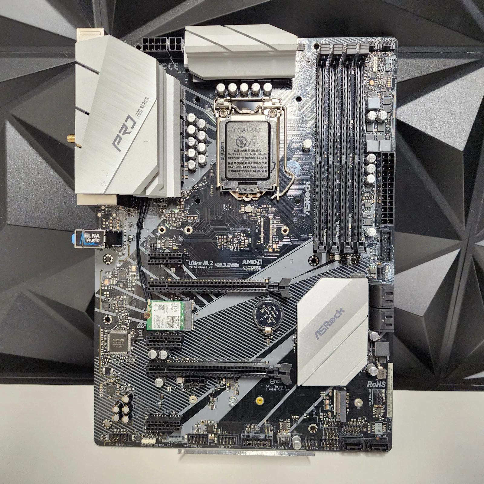 UPDATED BIOS ASRock Z490 Pro4/AC WIFI DDR4 LGA1200 ATX MOTHERBOARD