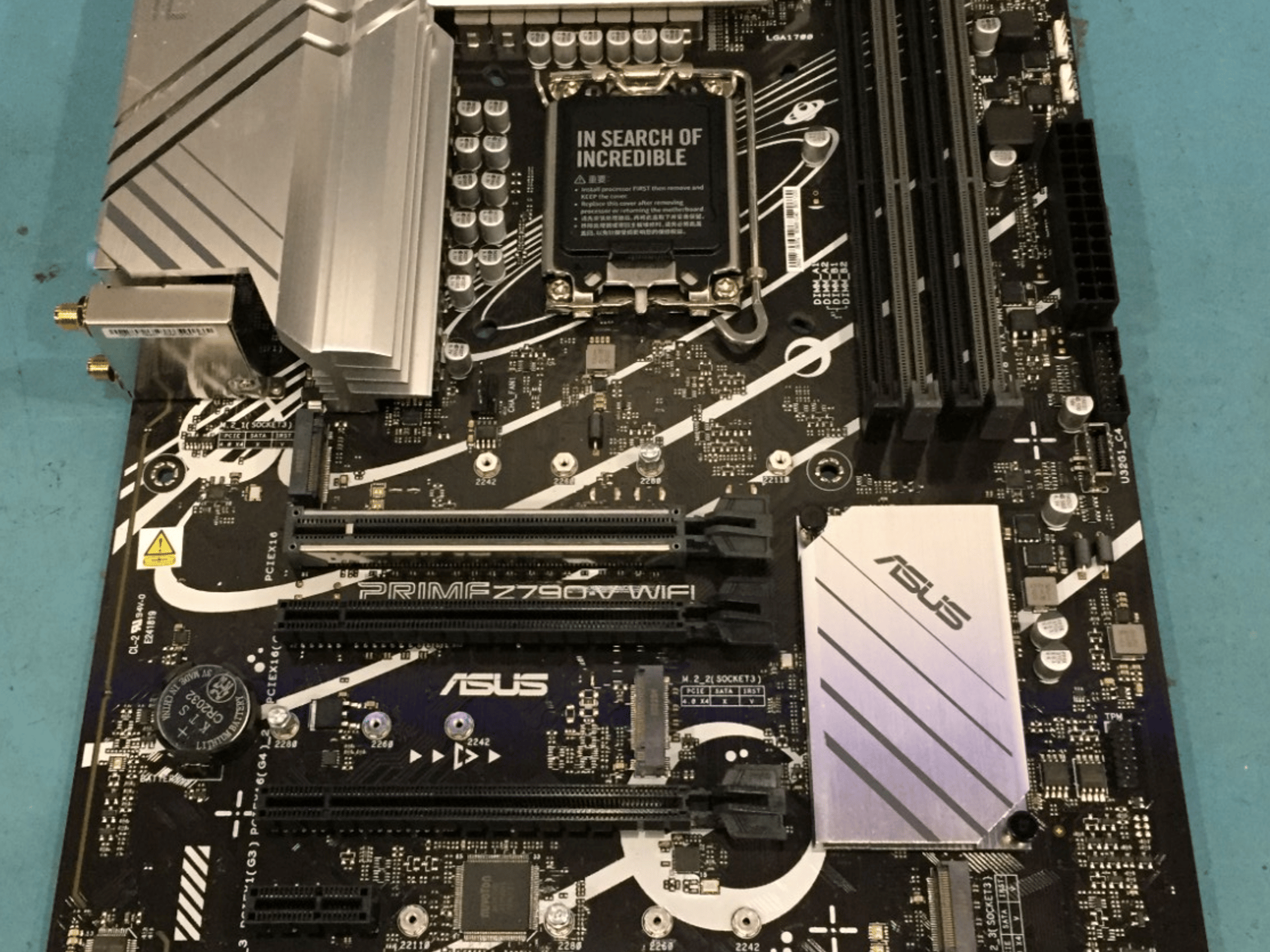 ASUS PRIME Z790 WIFI LGA 1700 ATX Motherboard - RMA Replacement - Read