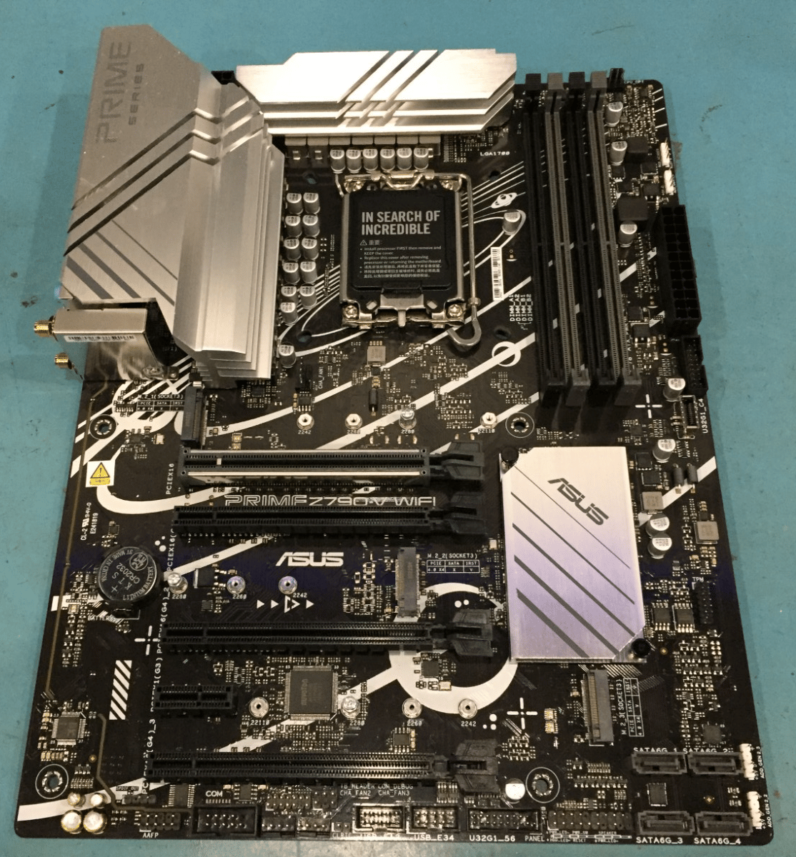 ASUS PRIME Z790 WIFI LGA 1700 ATX Motherboard - RMA Replacement - Read