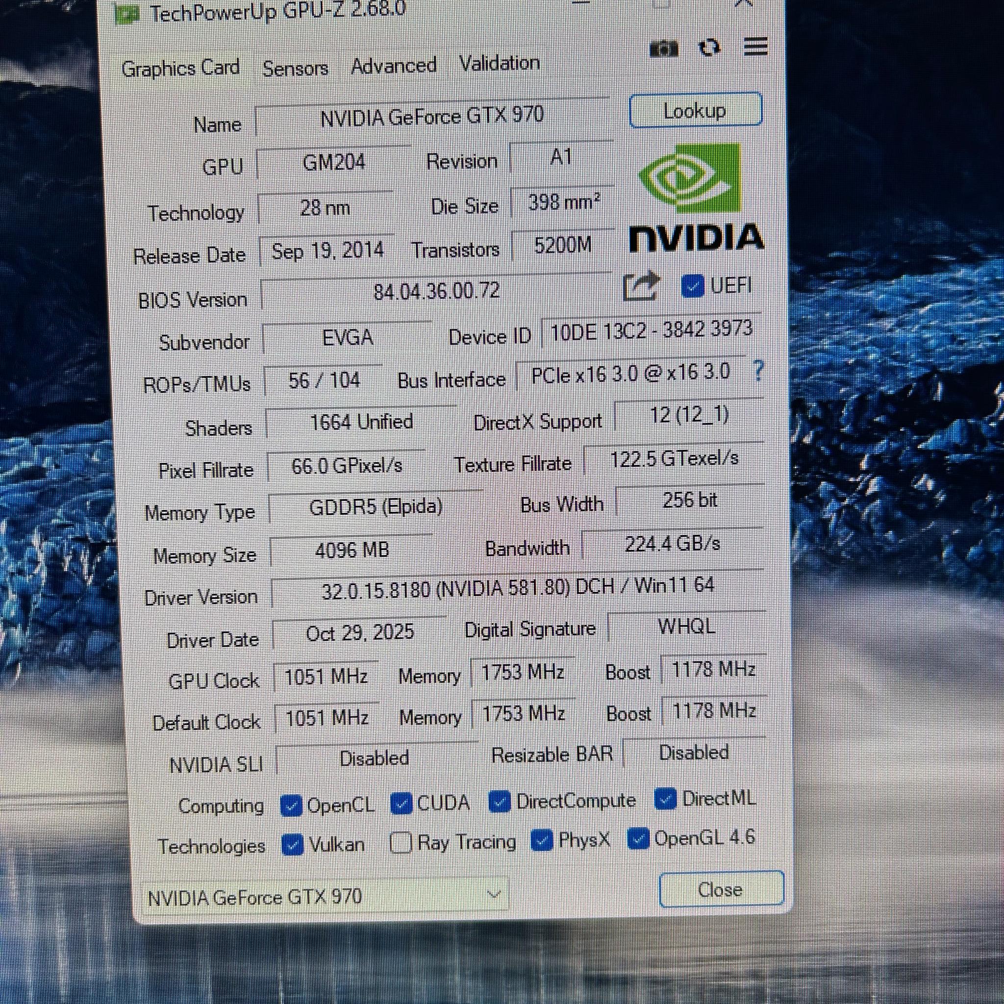 Gaming/School PC- i5-8500 & GTX 970 w/2x8GB (16) RAM - 500GB NVMe SSD - 700W PSU