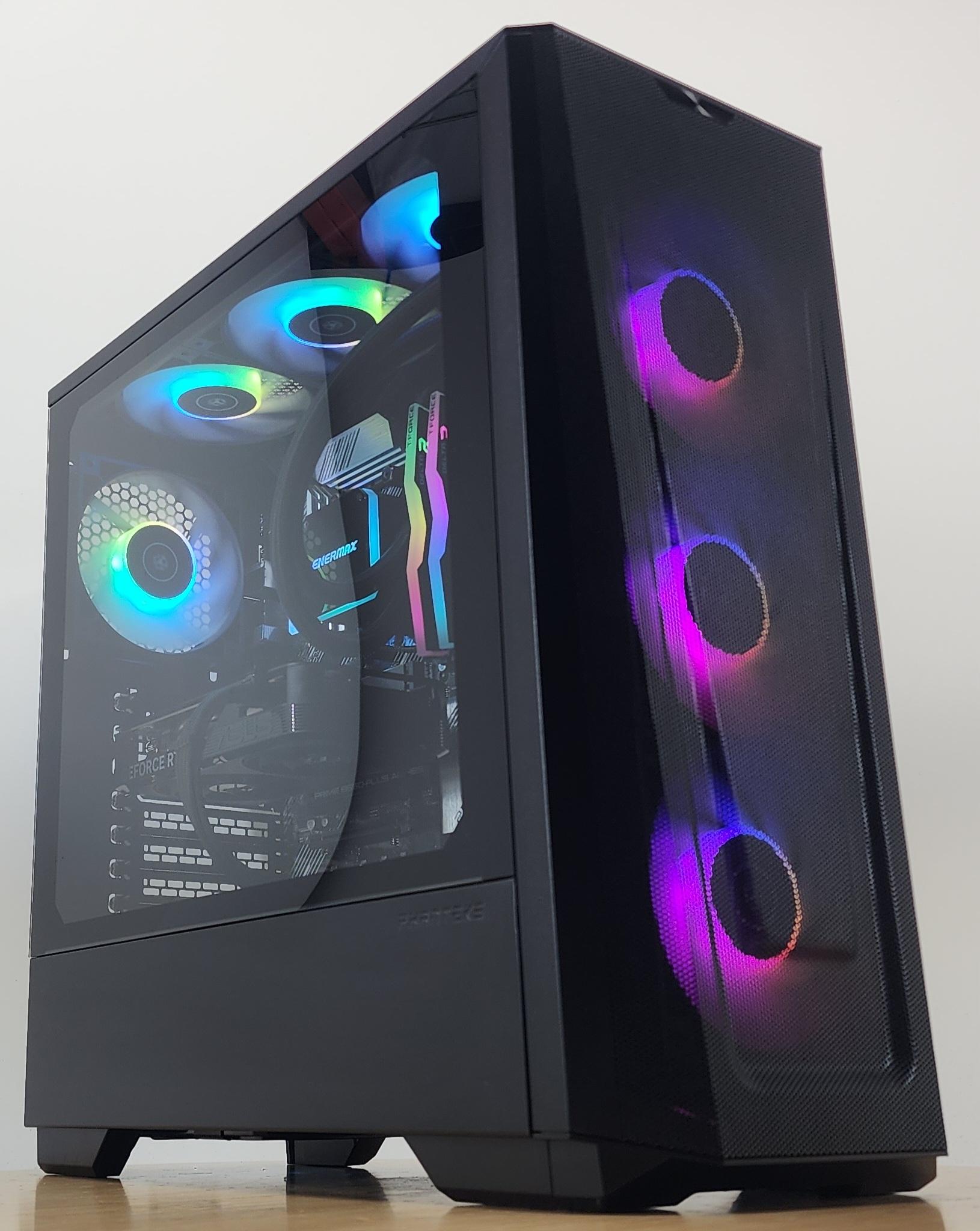 Gaming PC Ryzen 7 5700X 32GB RAM 1TB SSD RTX 4060 8GB Windows 11 Computer