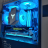 Off-White : Custom Gaming PC (i3-10100F, 16gb ddr4, GTX 1080, 256GB NVME SSD, 2TB HDD)
