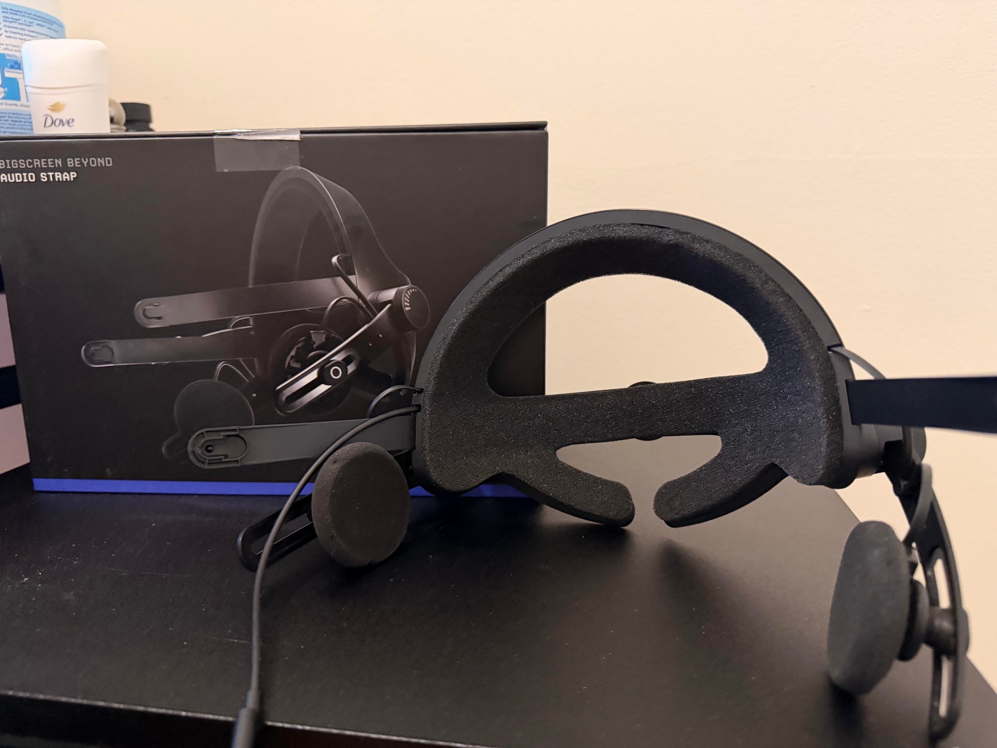 Big screen beyond 2 VRC Edition With Eye Tracking, Included Audio headstrap.