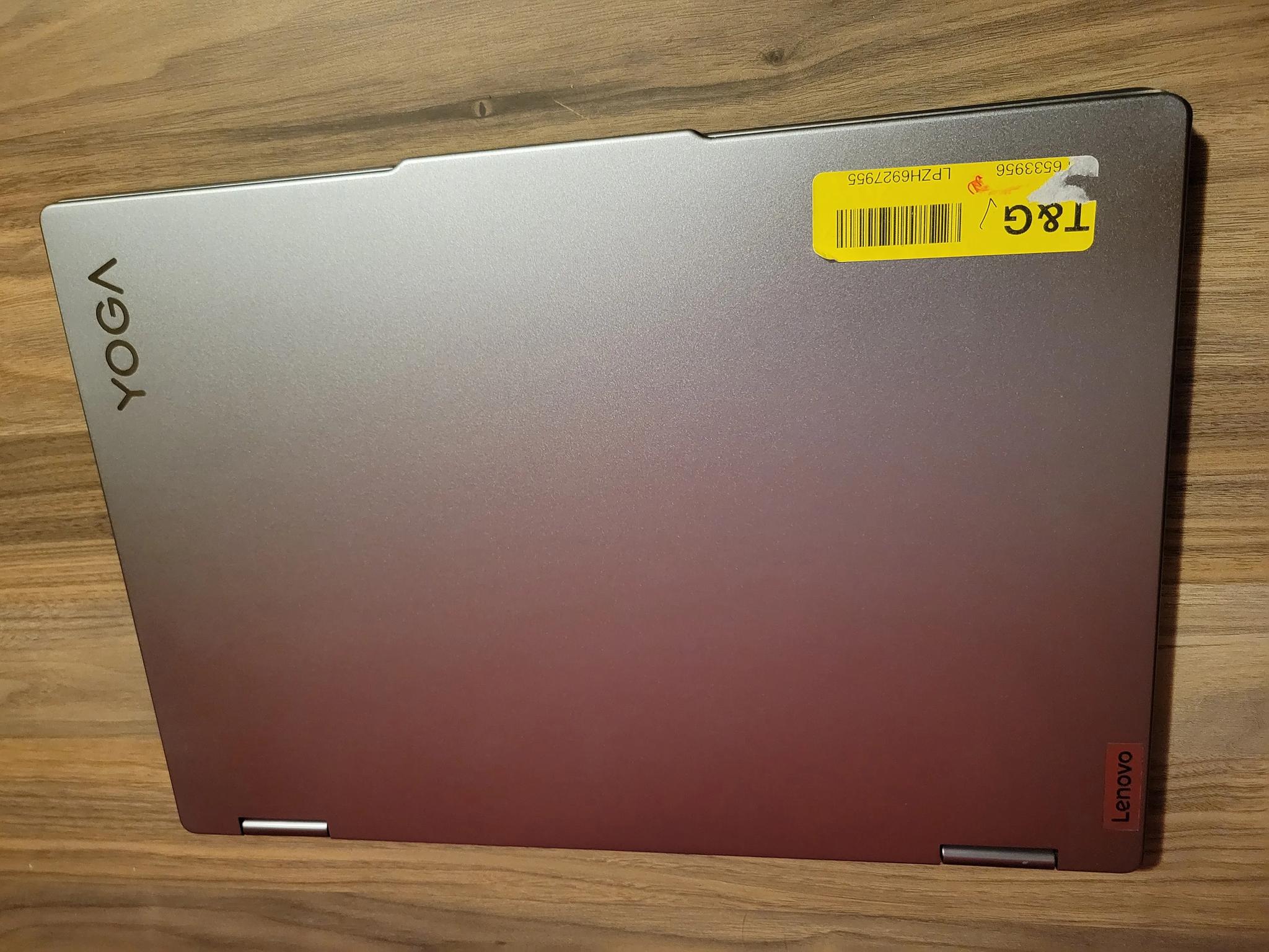 lenovo Yoga 7 laptop- 16" Touchscreen Display-16ARP8- MTM 83BS0000US