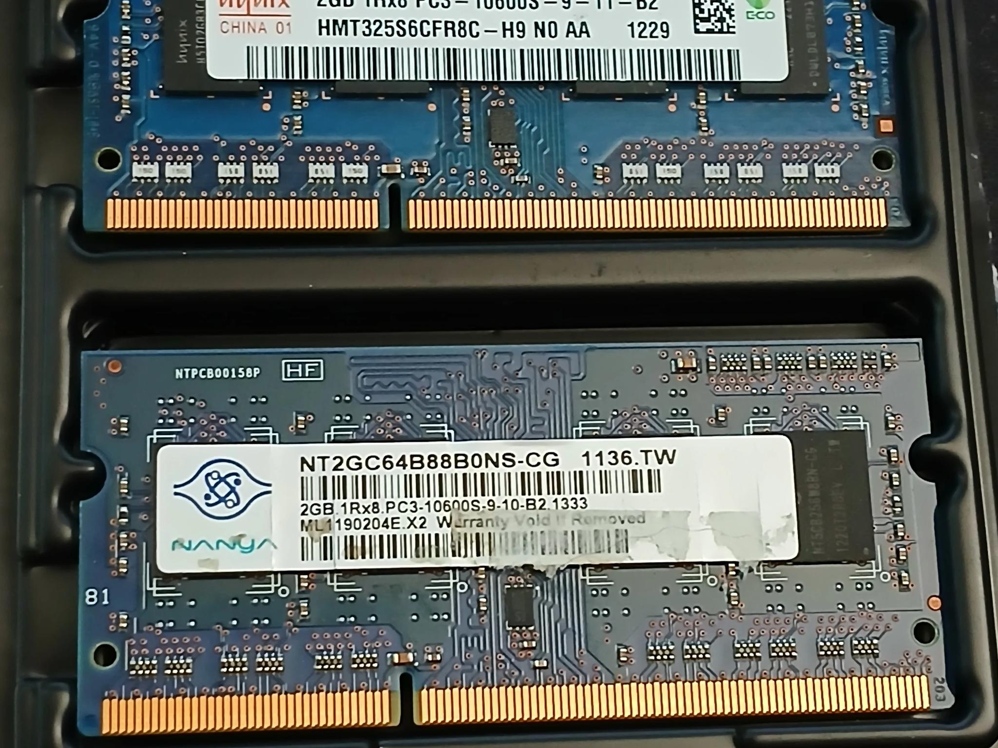 4GB Kit PC3-10600 Laptop SODIMM DDR3 1333 MHz  204-Pin Notebook Memory RAM 4G