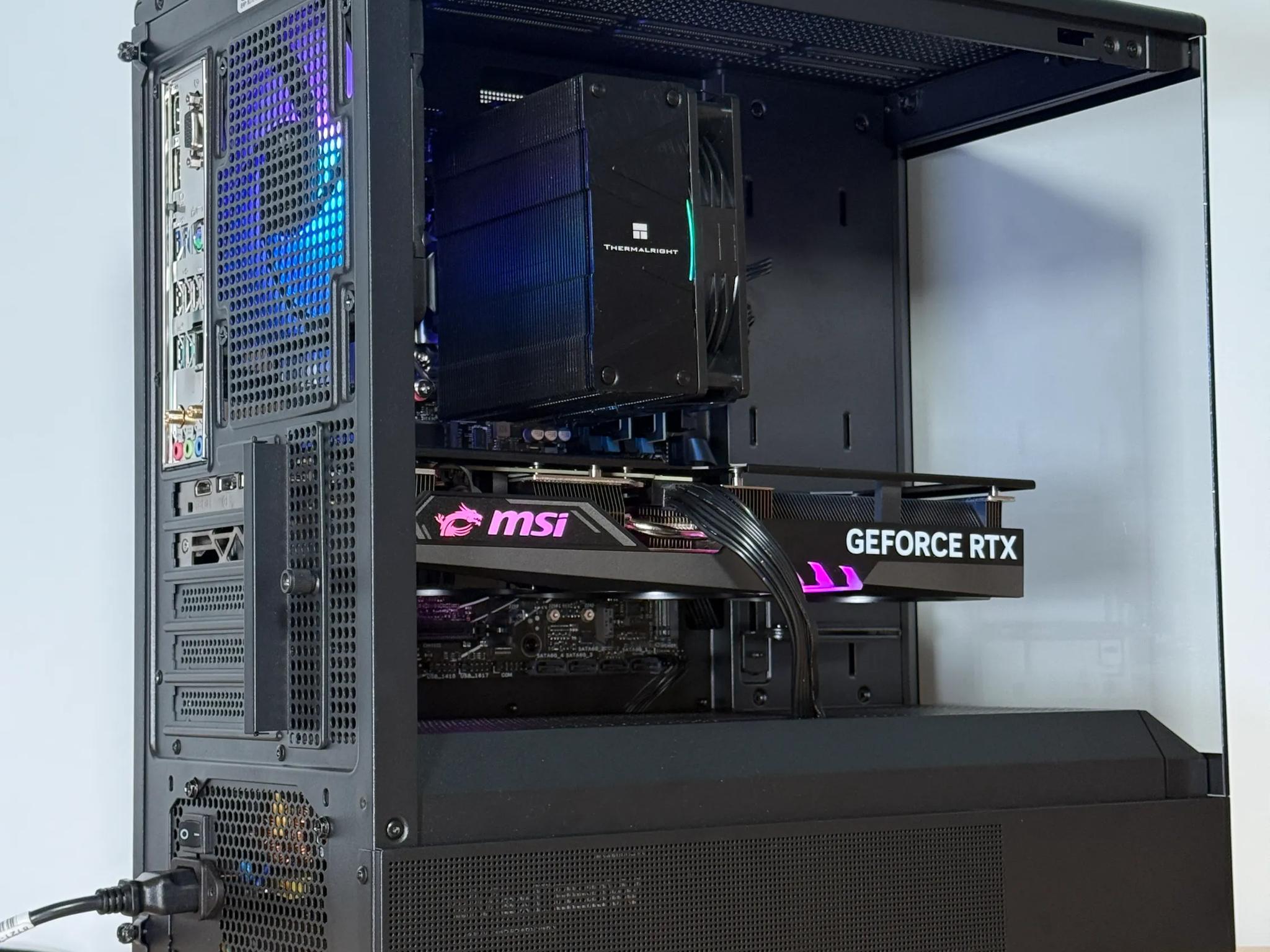RTX 4070 Ryzen 5 7600x Gaming PC