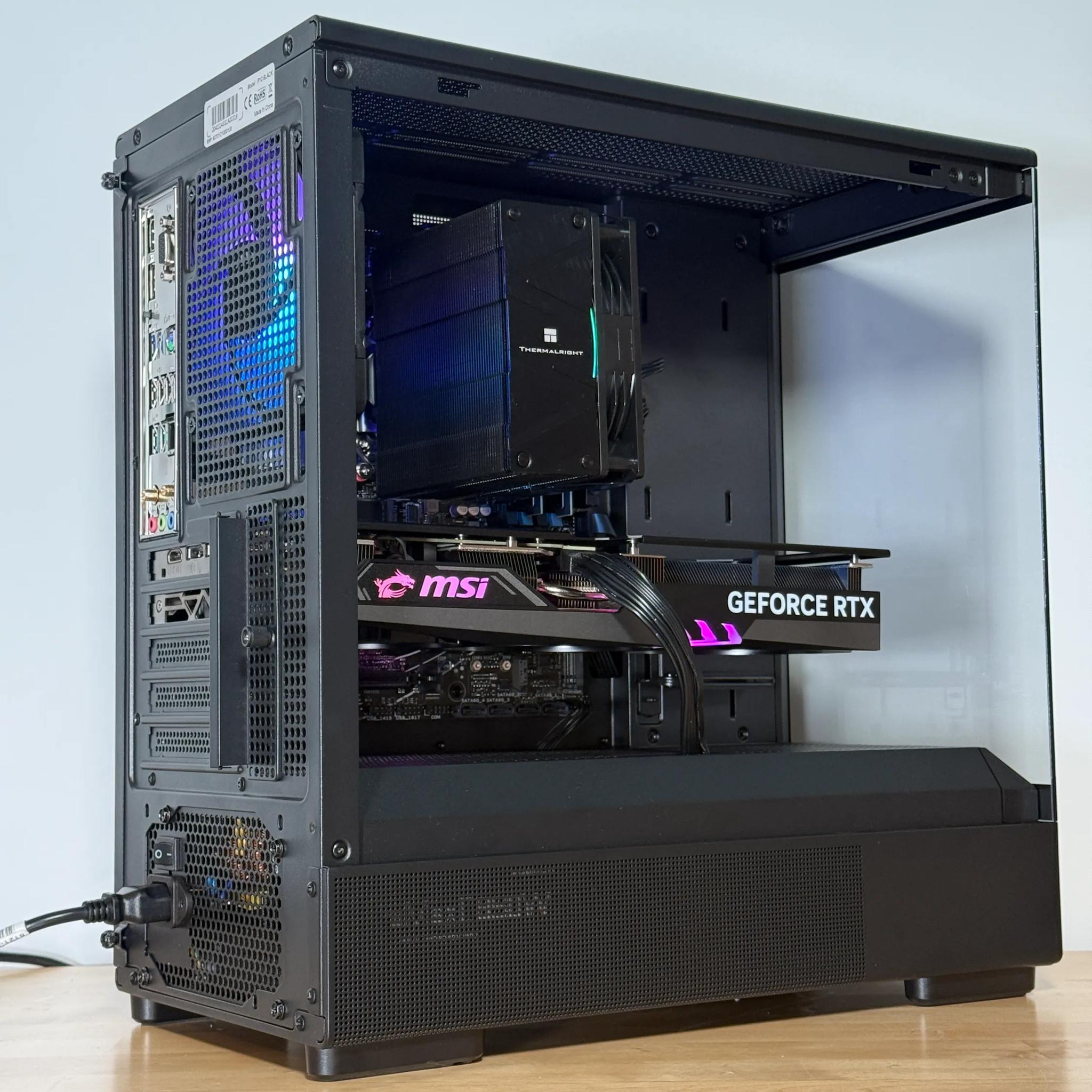 RTX 4070 Ryzen 5 7600x Gaming PC