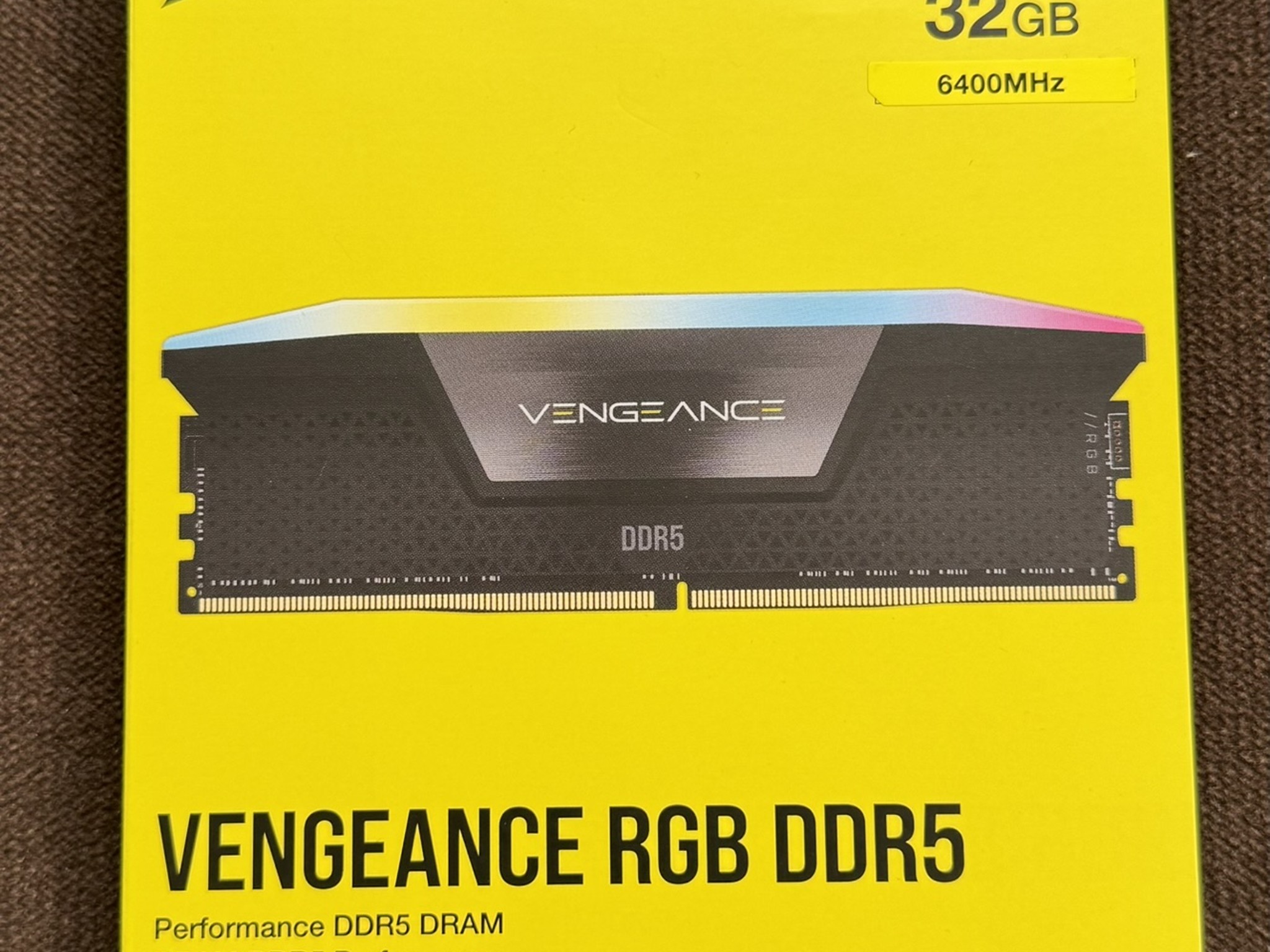 Corsair Vengeance RGB DDR5