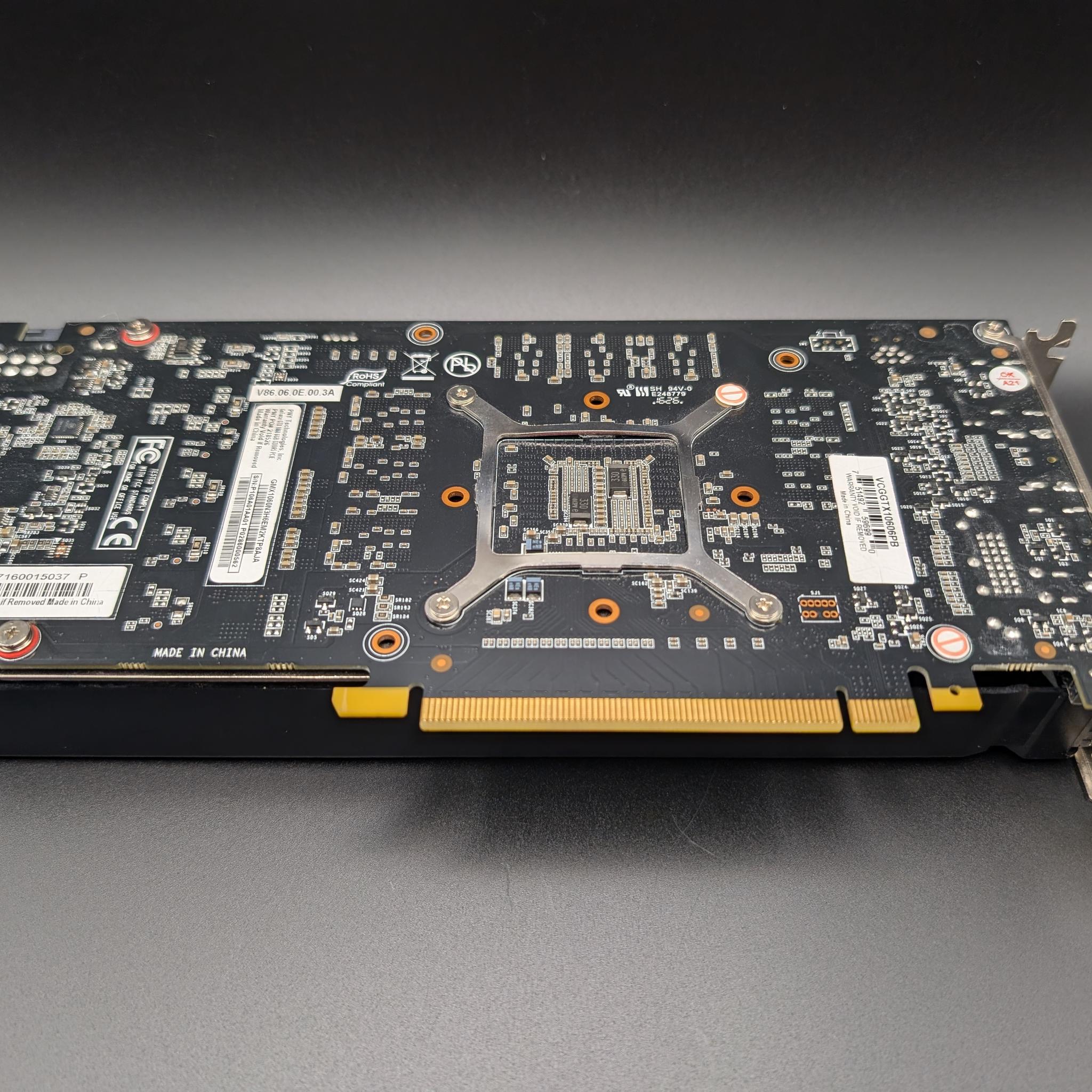PNY GeForce GTX 1060 6GB