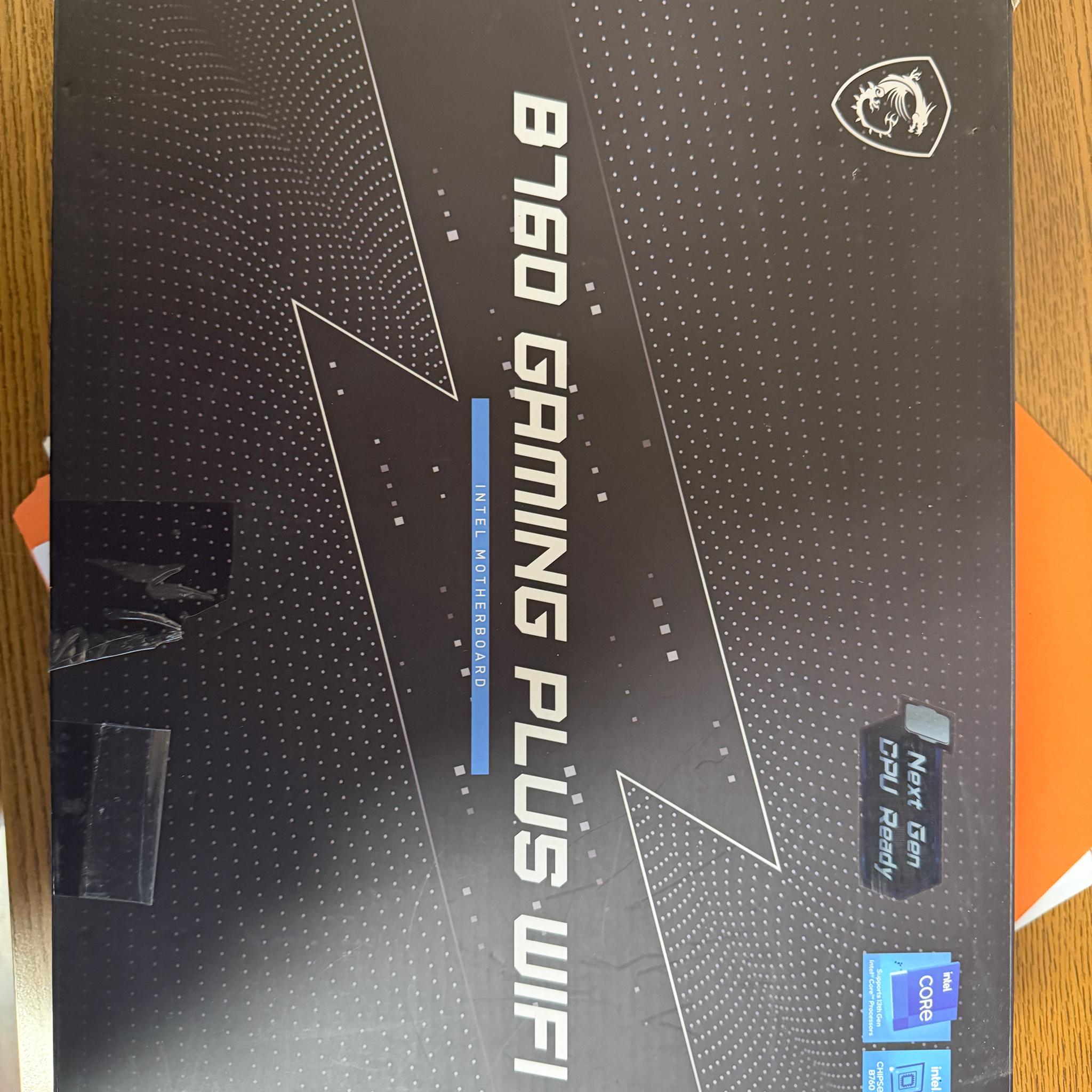 MSI B760 Gaming Plus Wifi w/ Intel Core I5-13600k