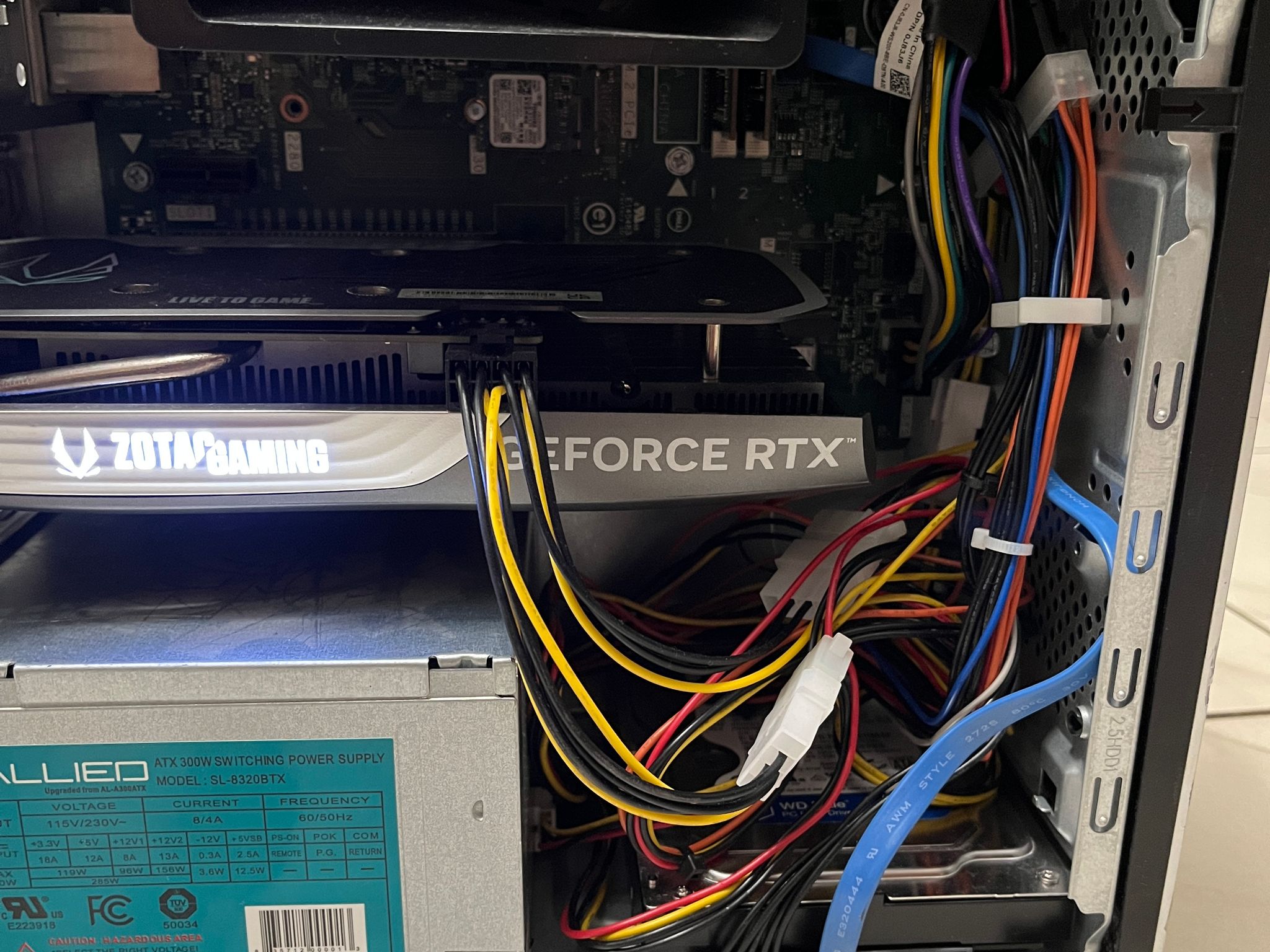 NVIDIA RTX 4060, Intel Core i5-8400, 16GB RAM, 1.1 TB Storage, Dell Gaming PC w/ Wi-Fi & BT