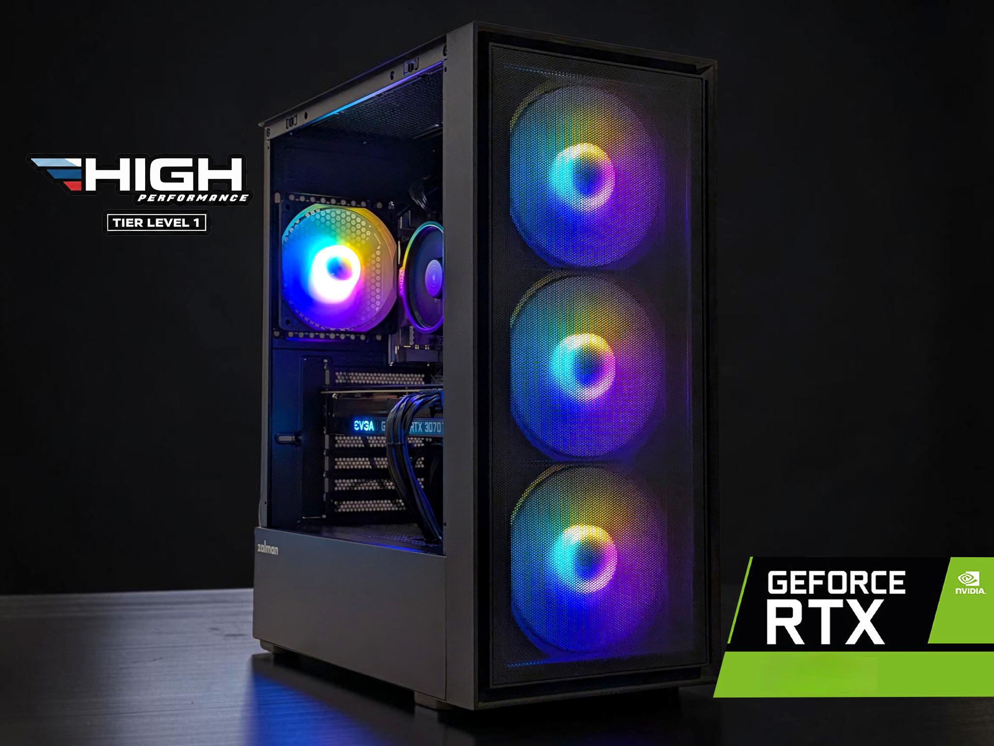 🔥 GeForce RTX 3070 Ti Custom Gaming PC - Ryzen 5 5600G, 16GB RAM, 1TB SSD, WIFI, Win 11 Pro