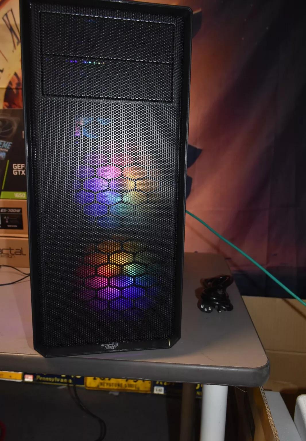 gaming pc Intel Core i7-3.4 GHz.16 GB RAM GPU 1650 PSU 700WTS 480GB SSD+1TB HHD ENTRY LEVEL GAMING