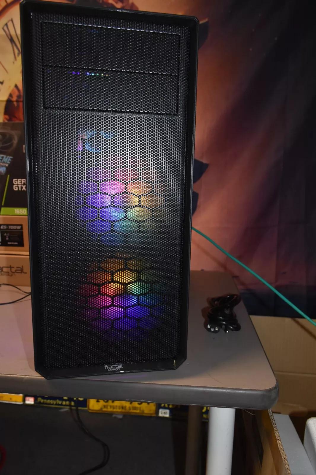 gaming pc Intel Core i7-3.4 GHz.16 GB RAM GPU 1650 PSU 700WTS 480GB SSD+1TB HHD ENTRY LEVEL GAMING