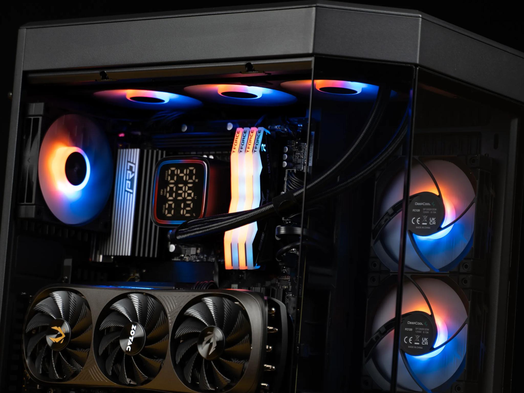 “Darklige” RTX 4080 Super Core Ultra 7 64GB Windows 11 Pro 3TB Workstation Gaming PC