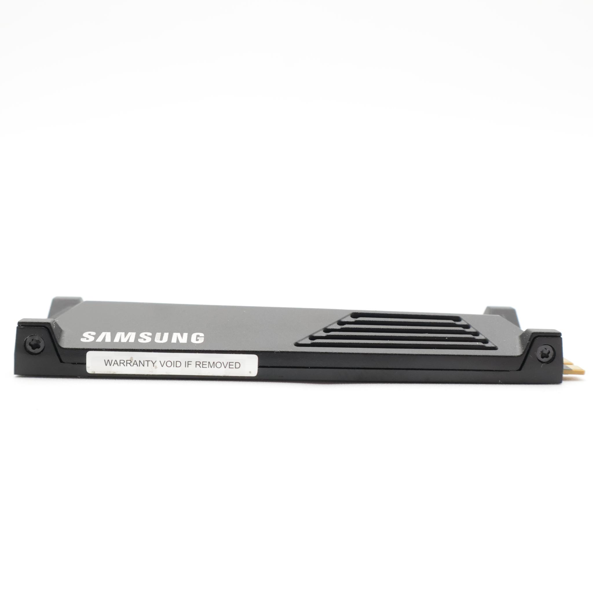 Samsung 990 PRO 4TB NVMe SSD w/Heatsink PCIe 4.0 MZ-V9P4T0CW 100% Health