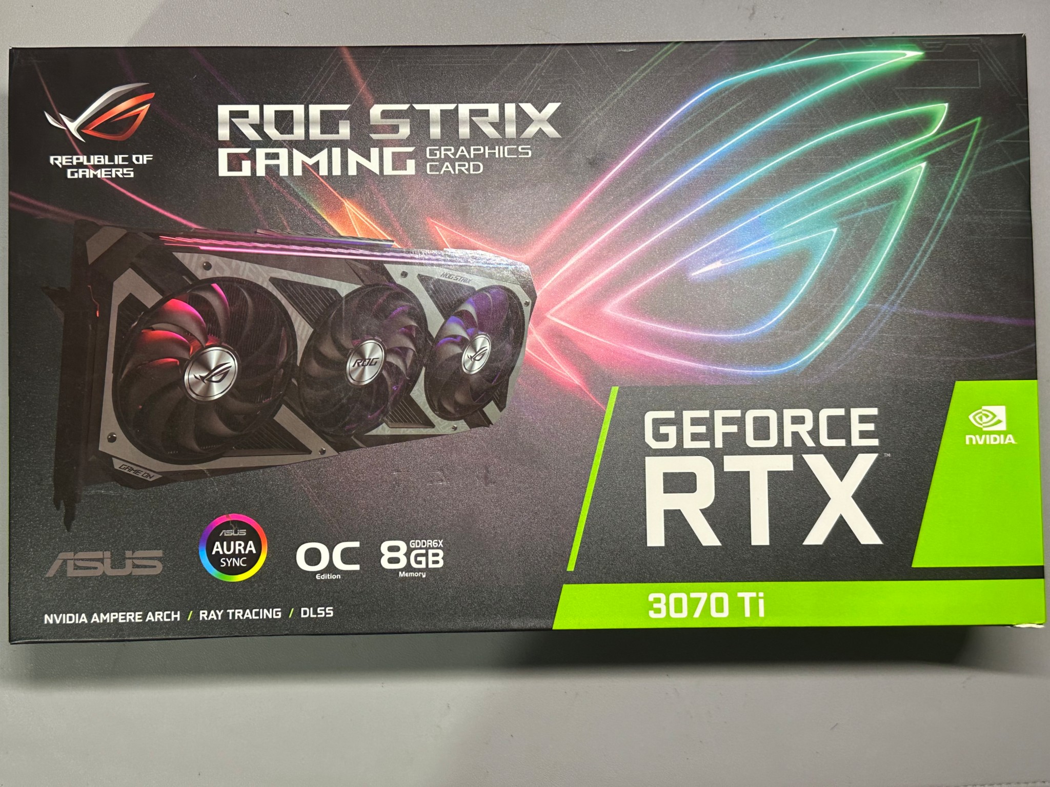 ASUS ROG Strix GeForce RTX 3070 Ti OC 8GB GDDR6X Graphics Card
