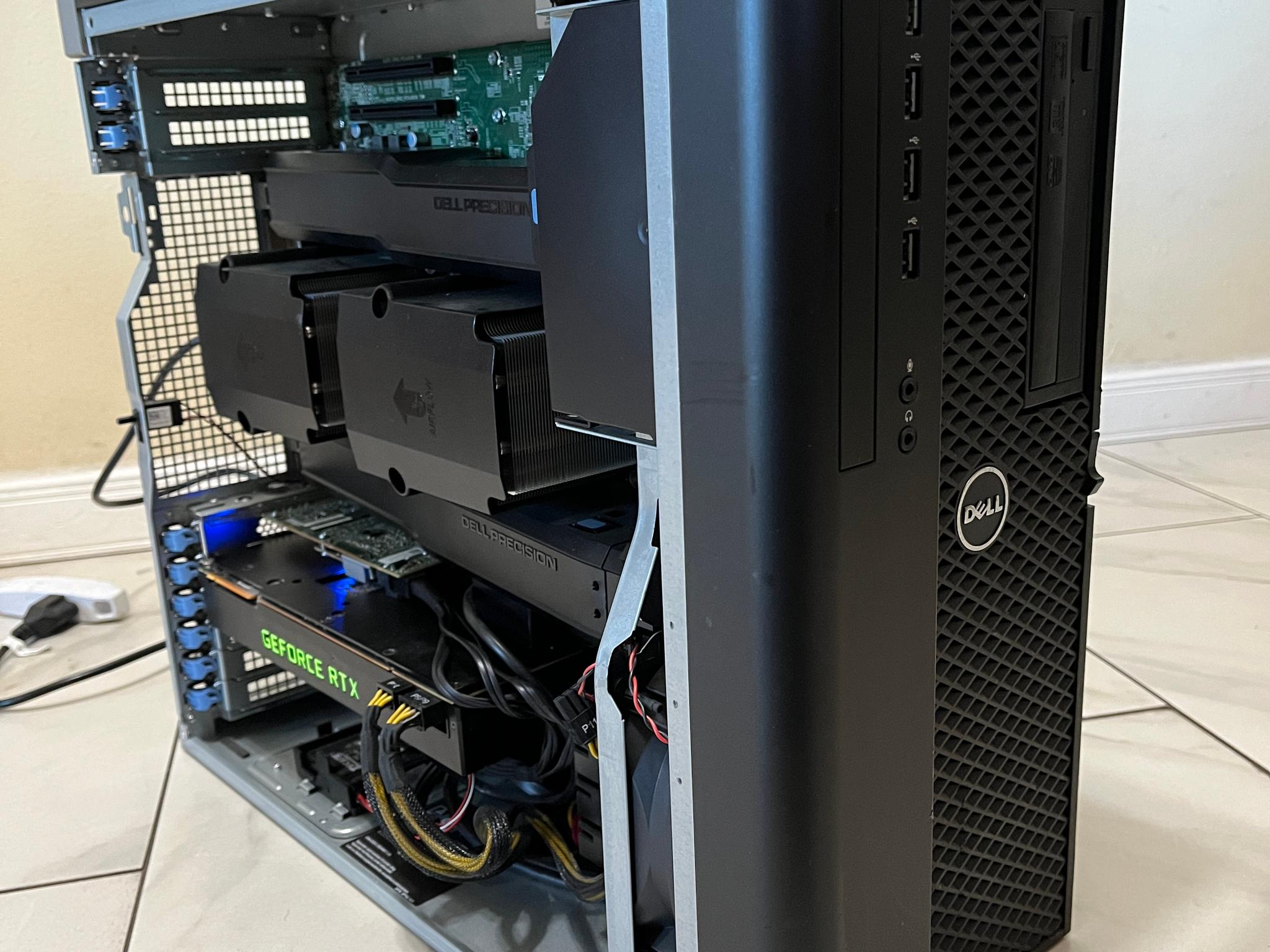 🔥NVIDIA RTX 2080, Intel Xeon 12 Core (Same as i7), 500 GB SSD, 16 GB RAM, Dell T7910 Gaming PC