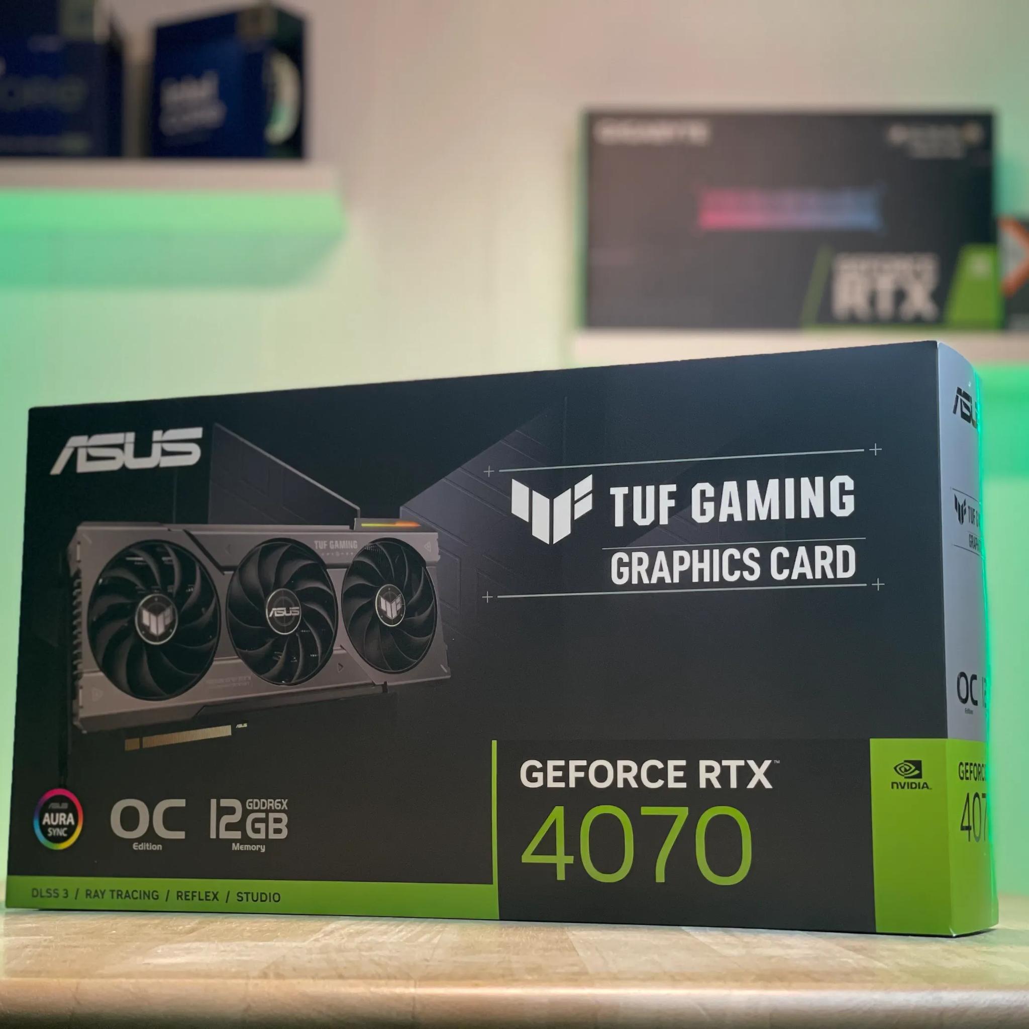 ASUS TUF RTX 4070 12GB Gaming OC