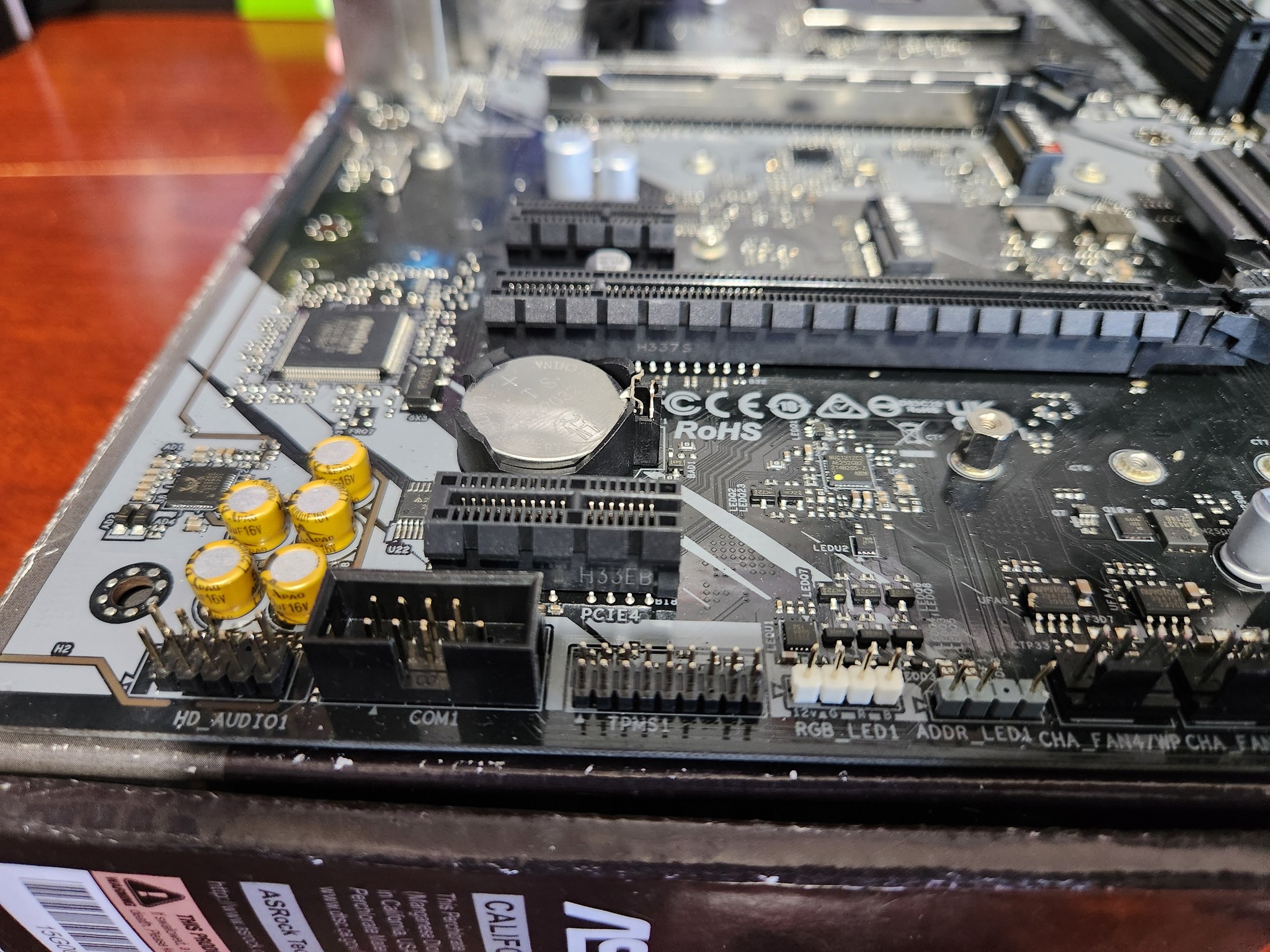 *FOR PARTS* ASRock B550 Phantom Gaming 4/ac AM4 AMD B550 SATA 6Gb/s ATX AMD Motherboard