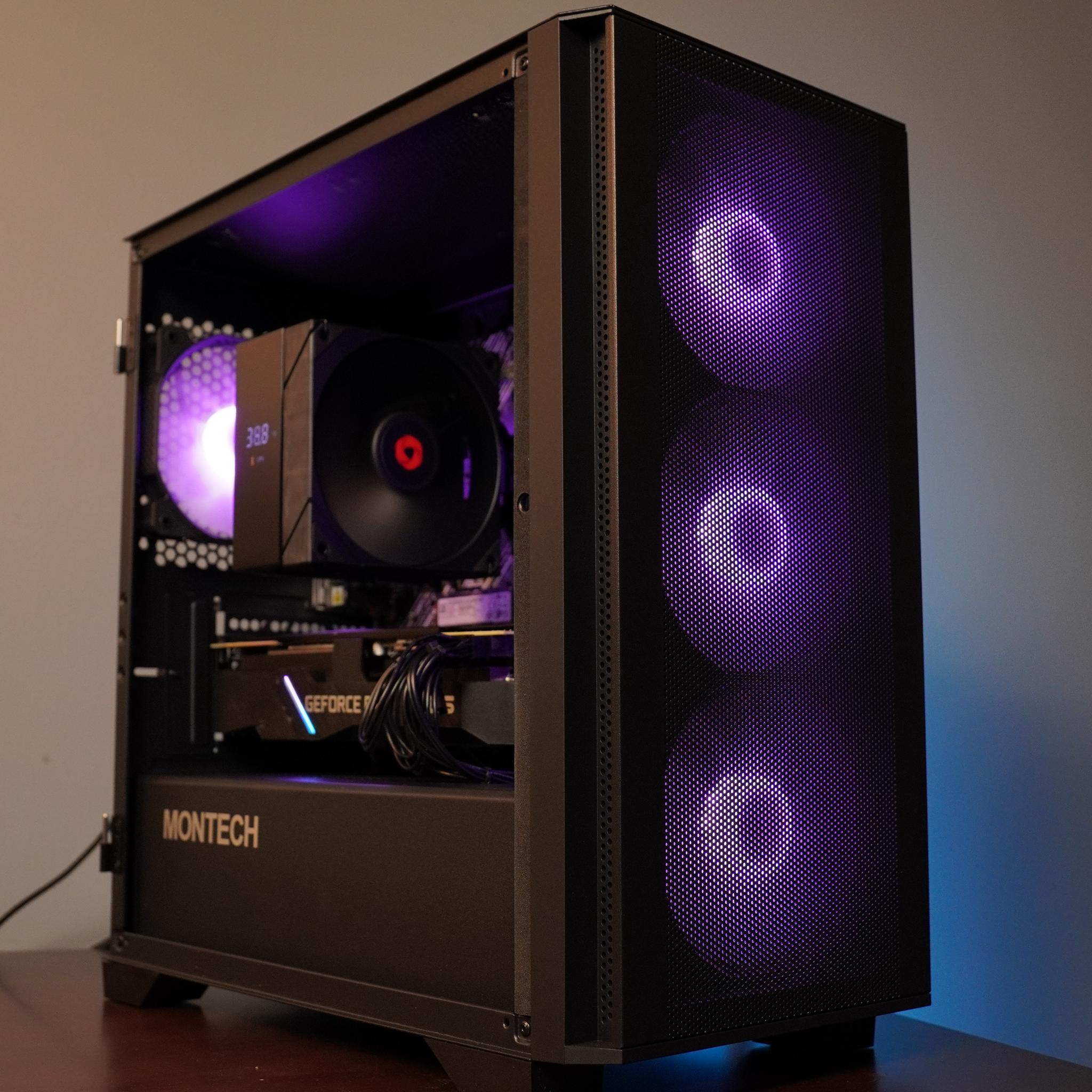 🖤 STEALTH 🖤 1440p/1080p GAMING MACHINE 💚RTX 2070 Super 🧡 Ryzen 5 5500 | 16GB | 512GB | WIFI
