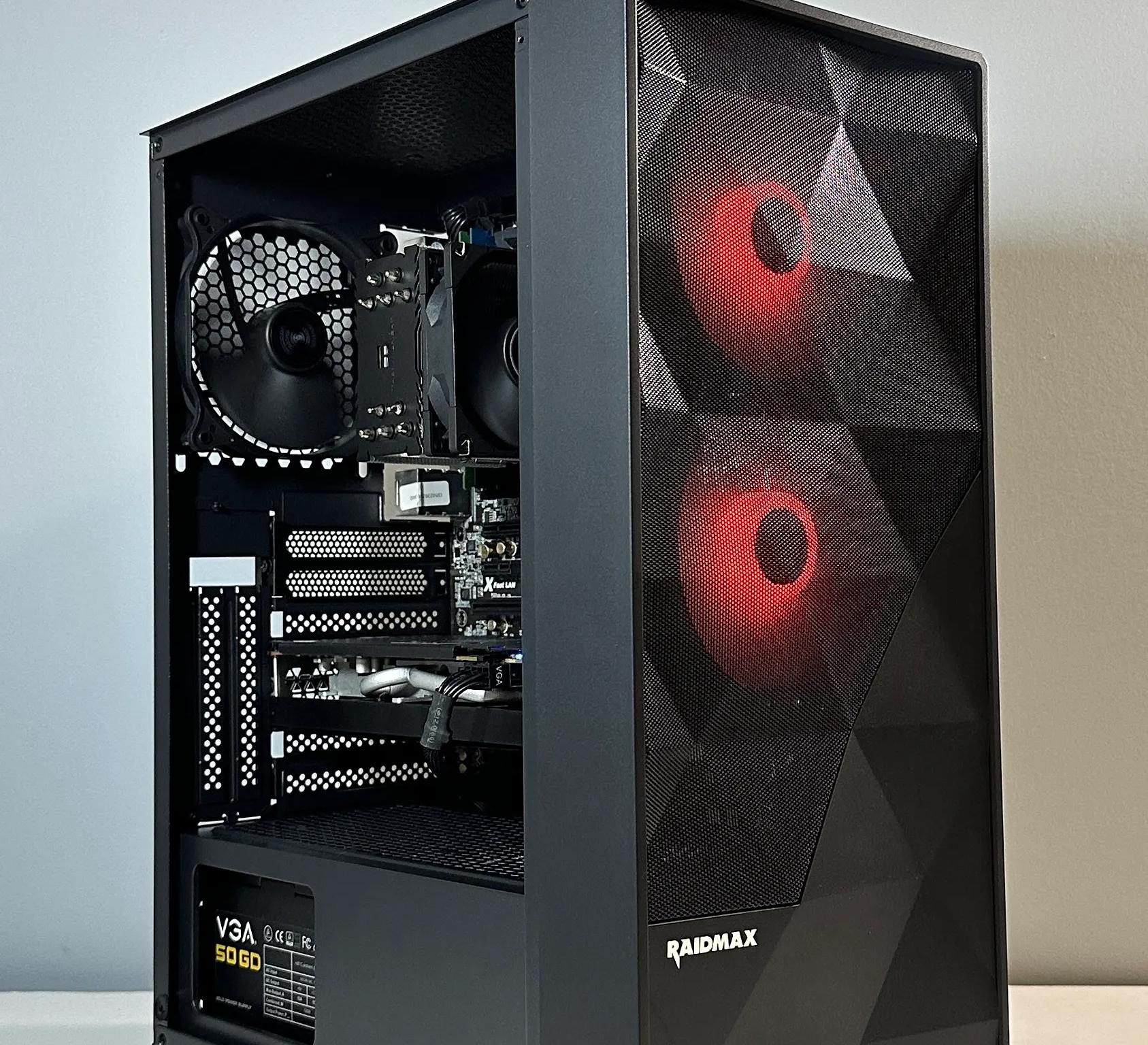 RX 580 8GB | INTEL i7-3820 | 16GB RAM | 480GB SSD | Custom RGB Gaming PC WIFI WIN10