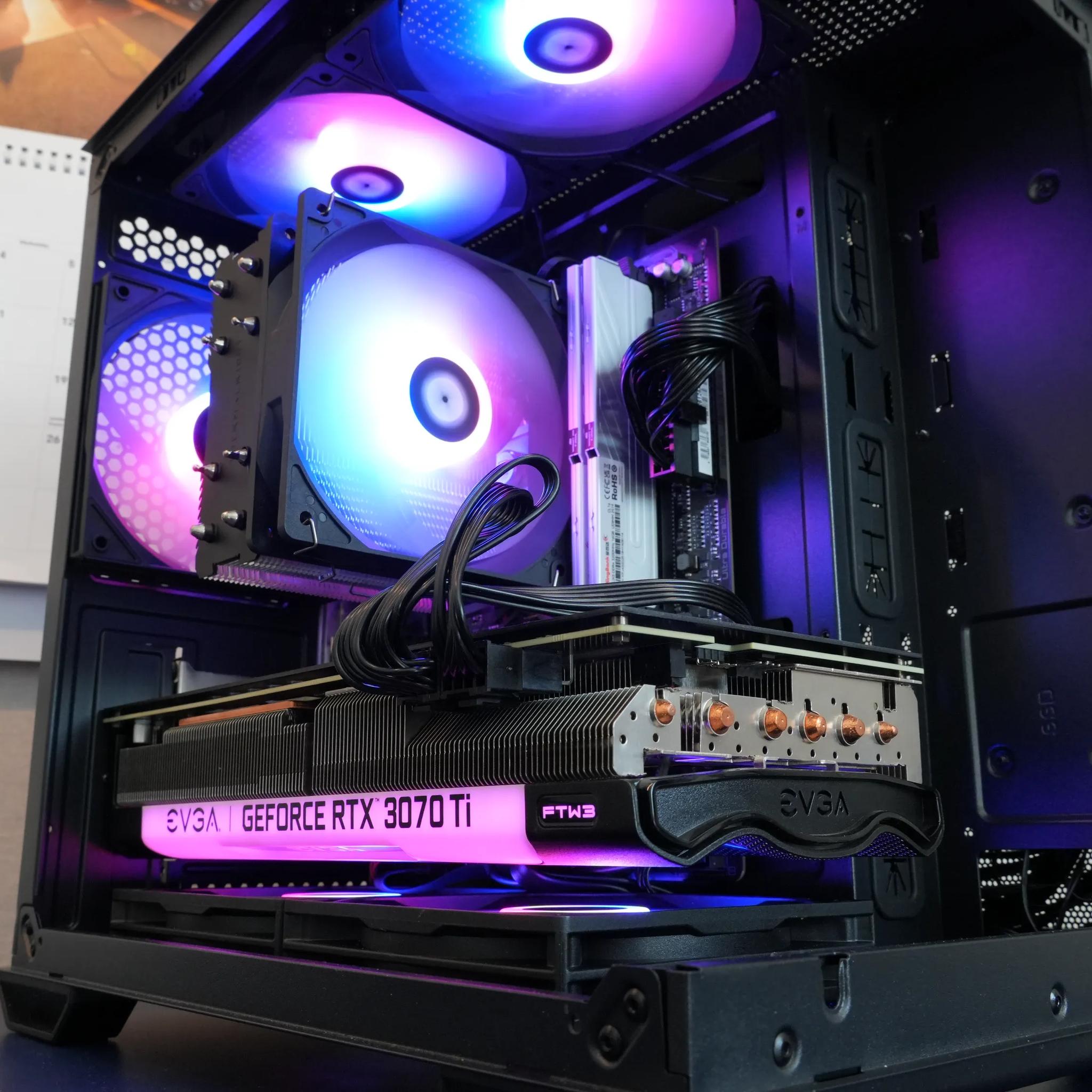 🔥 RTX 3070 Ti Gaming PC w/ Ryzen 7 3700x, 32GB DDR4, 1TB NVMe