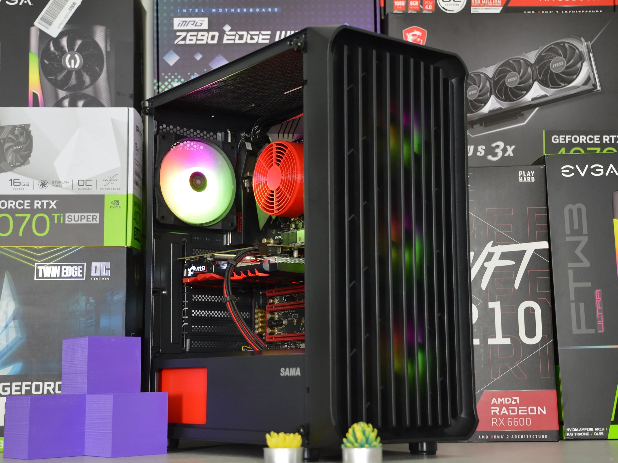 🩸🩸| GTX 1050Ti 4GB | INTEL i5 6400 | 16GB DDR4 RAM | 1TB NVME SSD | Blood Oath 5.0 |