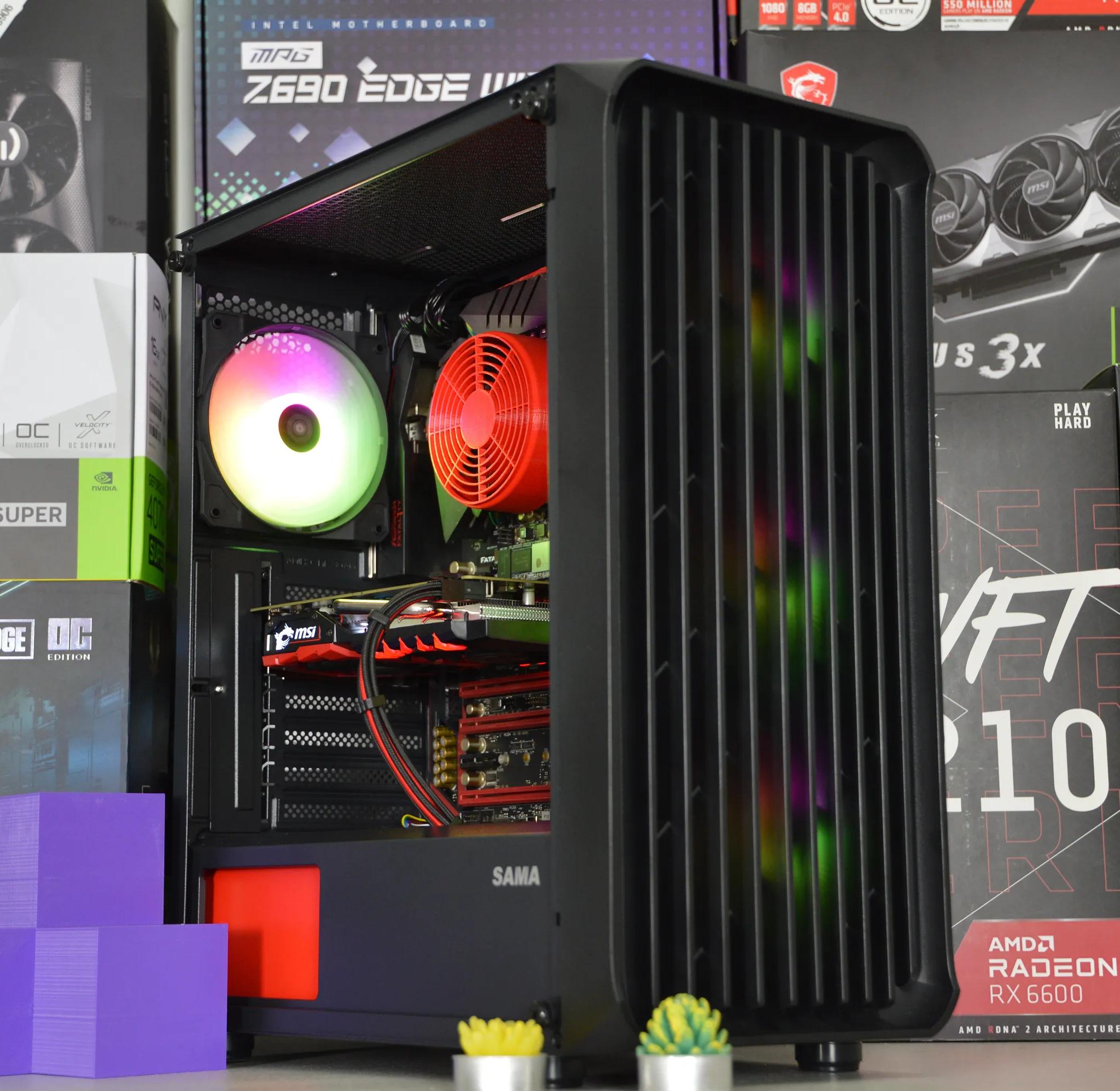 🩸🩸| GTX 1050Ti 4GB | INTEL i5 6400 | 16GB DDR4 RAM | 1TB NVME SSD | Blood Oath 5.0 |