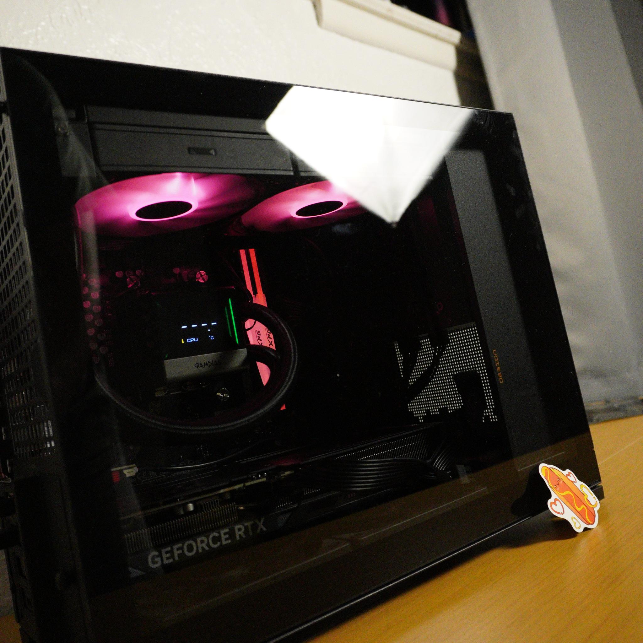Squish Beast | RTX 5060 TI 8GB| RYZEN 5 7600X | 32GB DDR5 | 960GB 2.5 SSD | + Hotdog Sticker