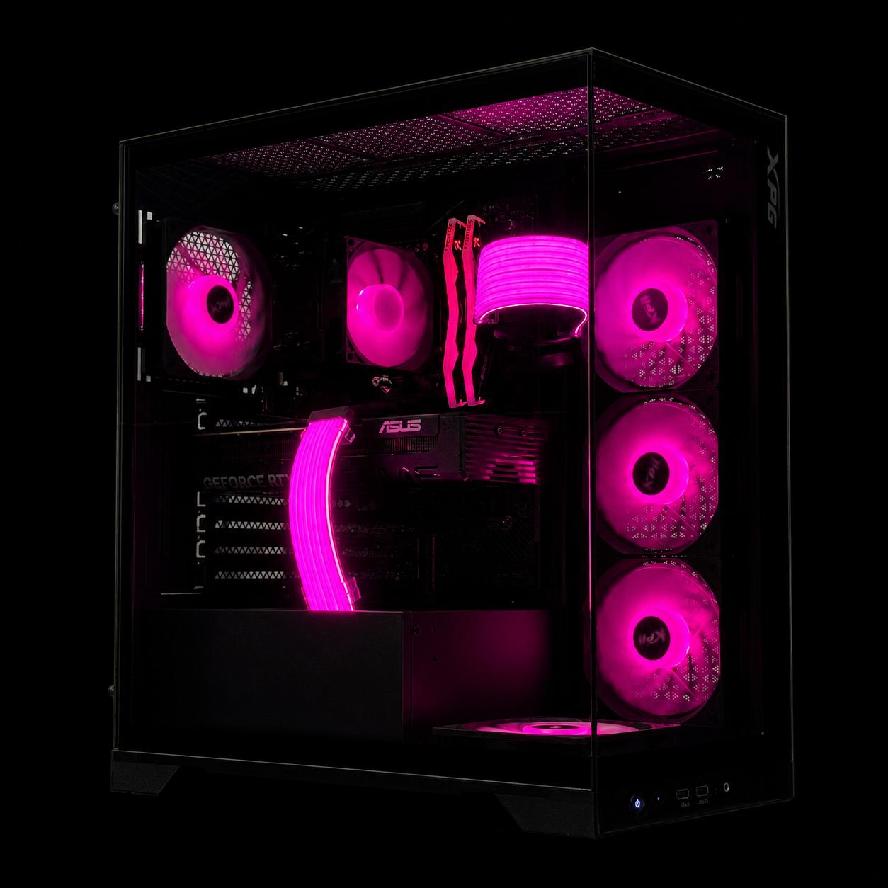 1440P/1080P Gaming pc / RTX 5060 / Ryzen 5 7500F / 16GB DDR5 Ram / 1TB SSD / RGB / B650