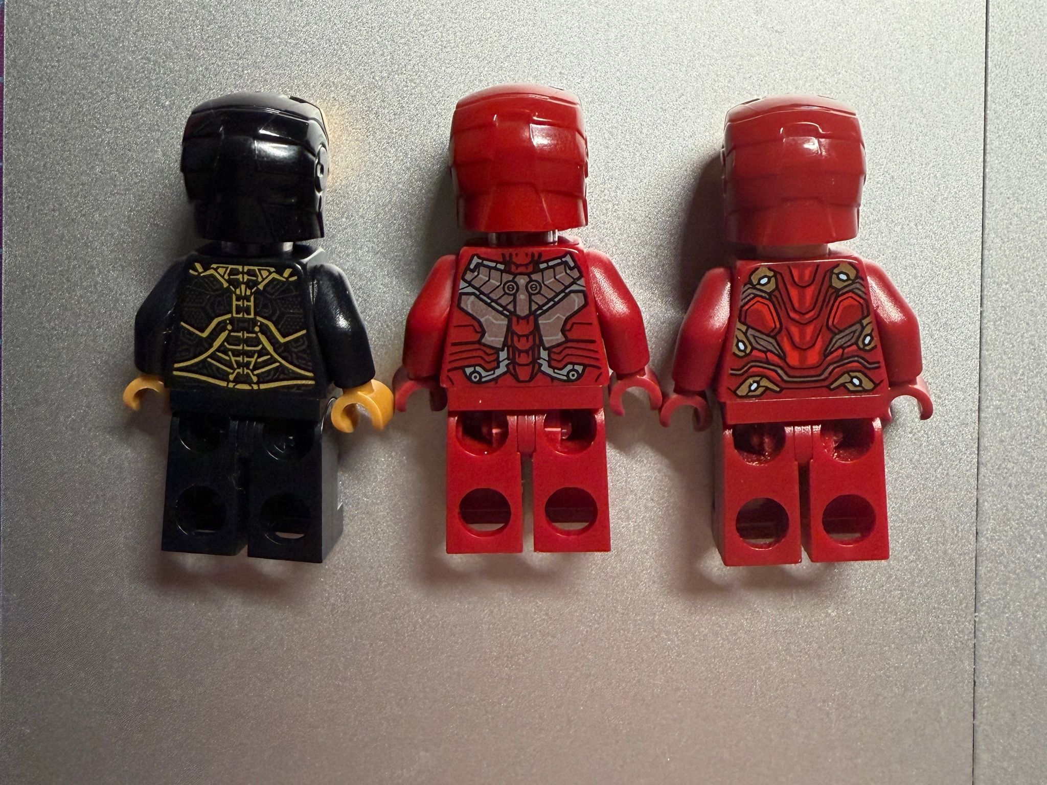 LEGO Iron Man Hall of Armor 76125 Minifigures (Mark 5, 41, 50) (Extra Set 2)