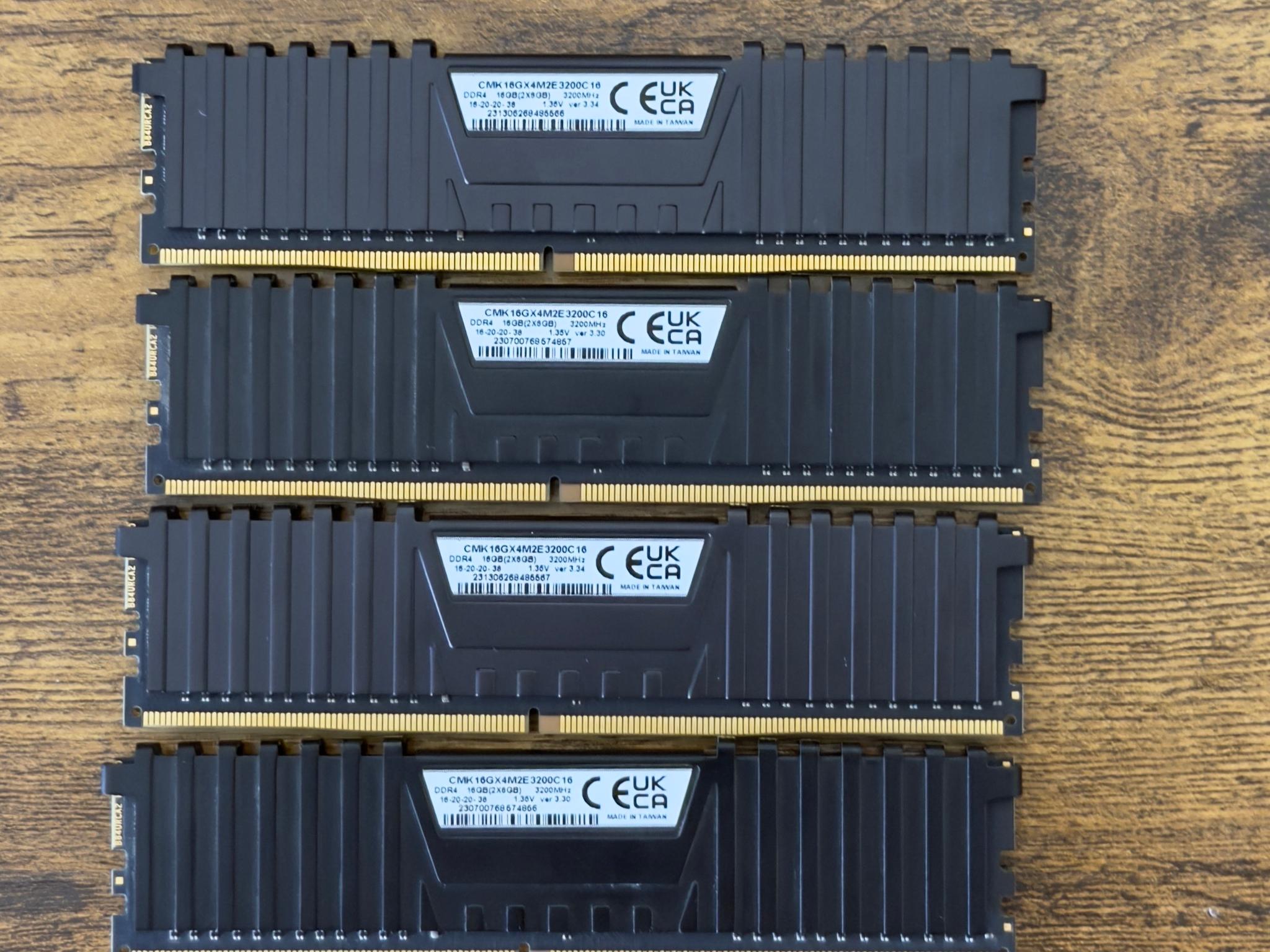 DDR4 Ram Bundle | 3600 16gb | 3200 32gb |