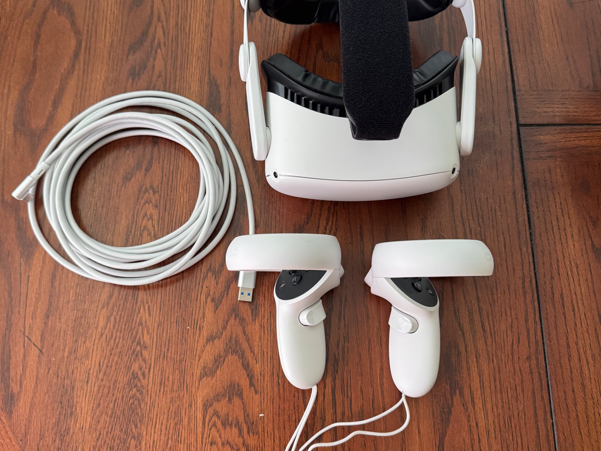 Meta Oculus Quest 2 | New Head strap | USB C Link Cable For PC