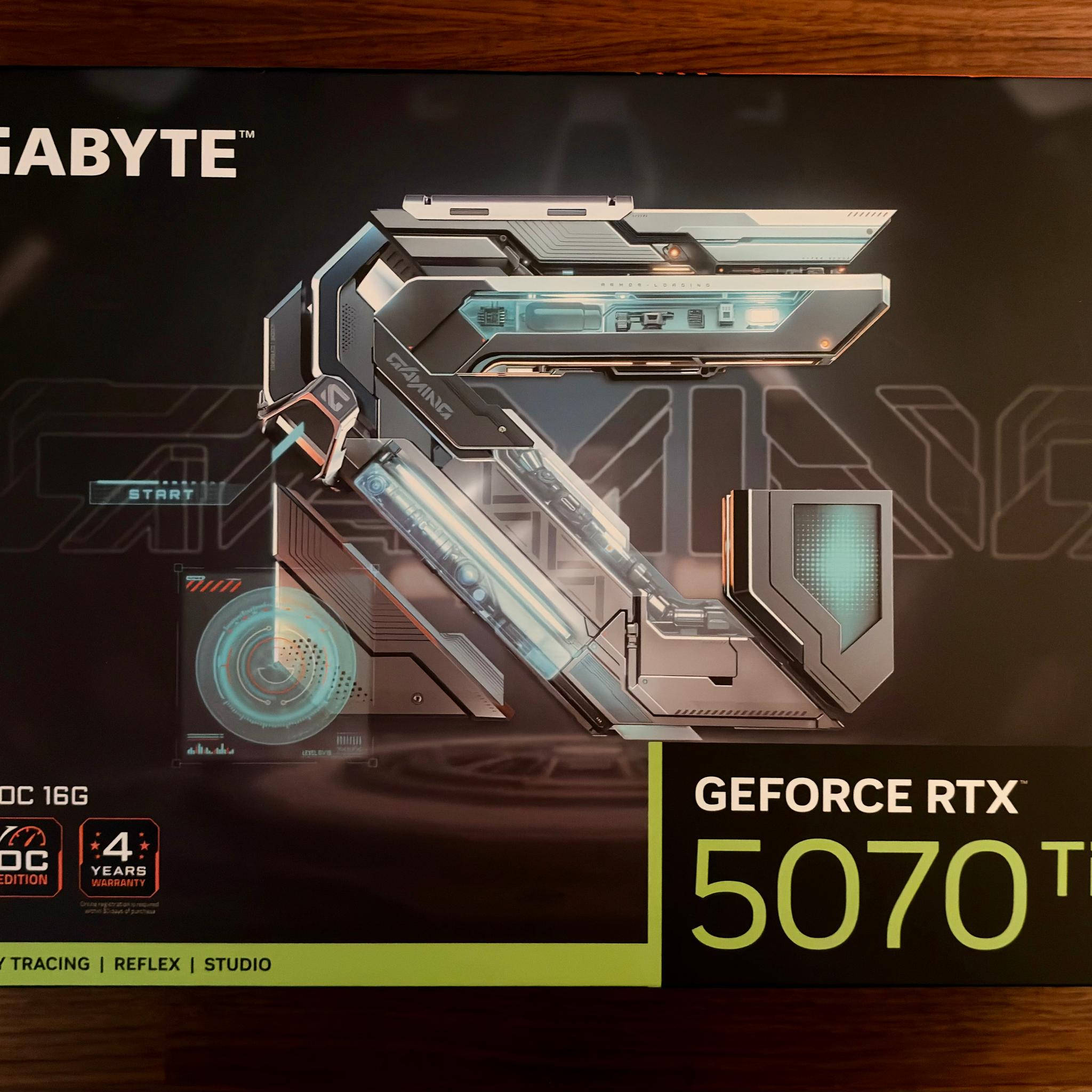 Gigabyte GeForce RTX 5070 Ti GAMING OC 16G