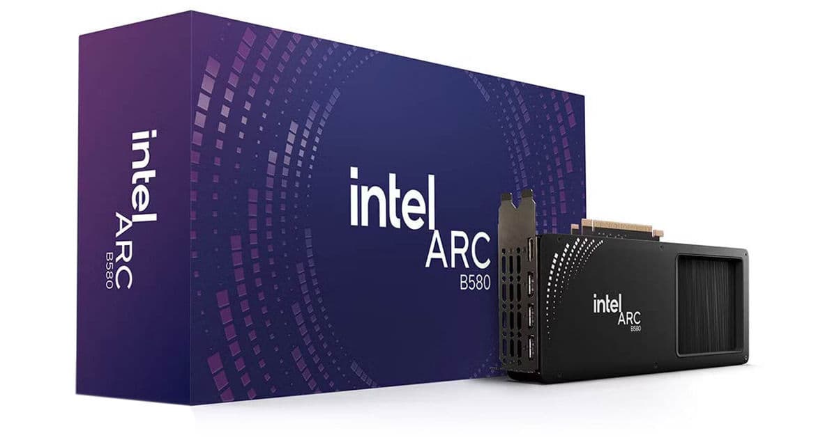 Intel Arc B580 Limited Edition Graphics Card - Open Box