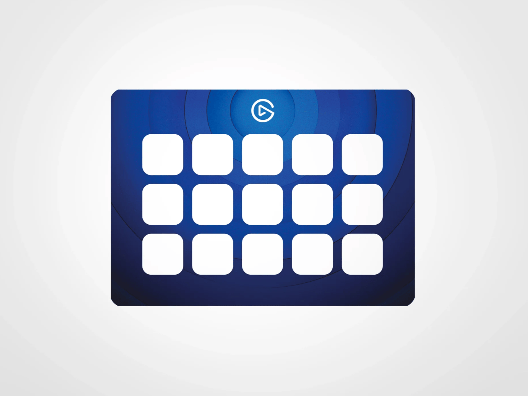 Stream Deck MK.2 + Blue Centric Face Plate
