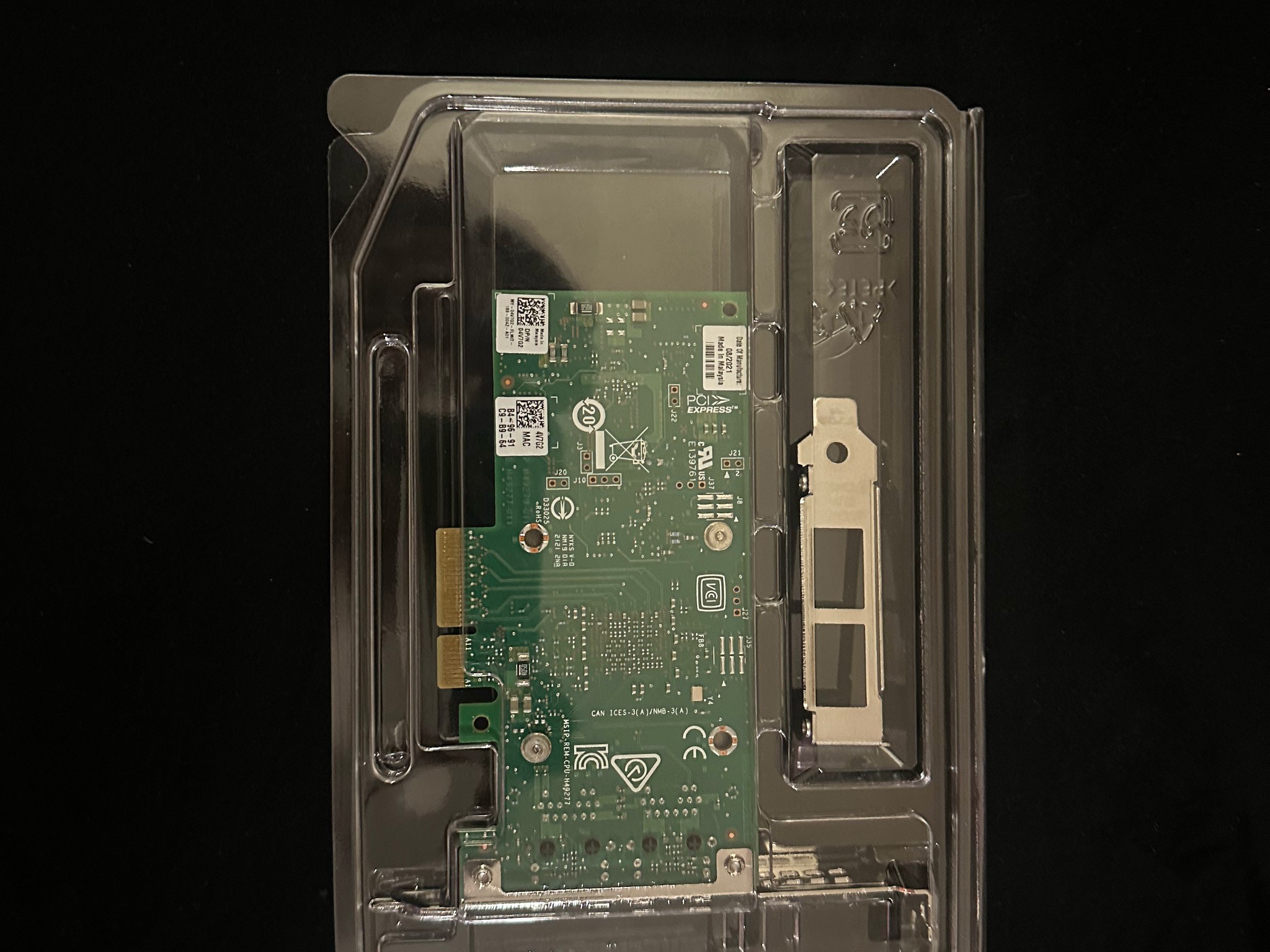 Intel X550-T2 Dual-Port Ethernet Converged Network Adapter